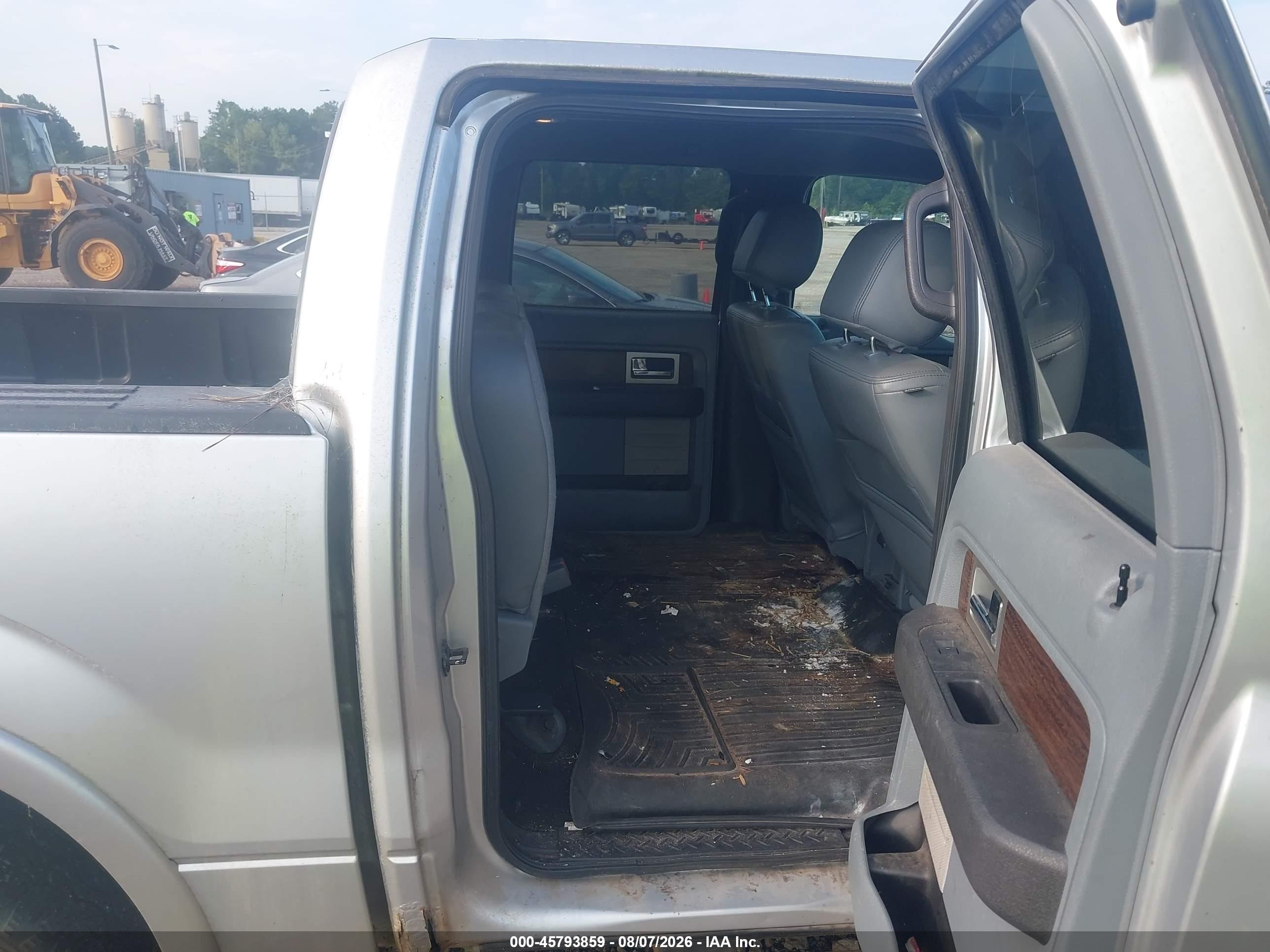 2013 Ford F-150 Lariat Silver vin: 1FTFW1ET1DFB18918