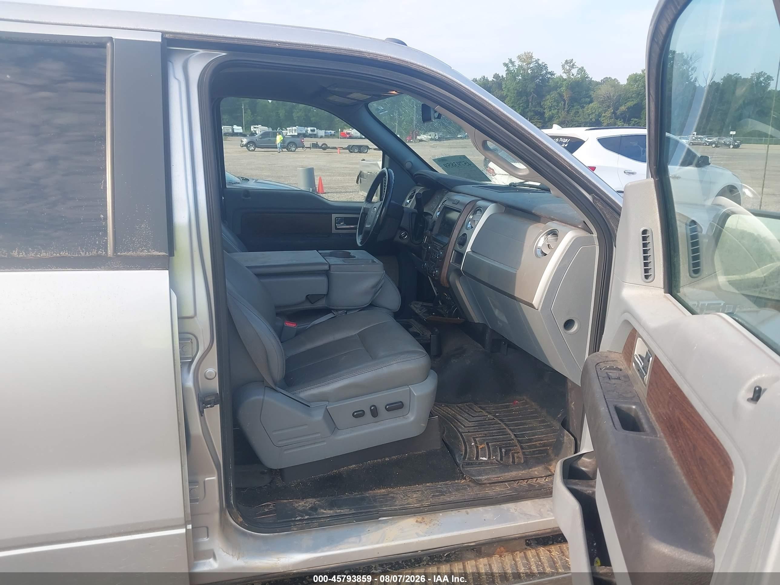 2013 Ford F-150 Lariat Silver vin: 1FTFW1ET1DFB18918