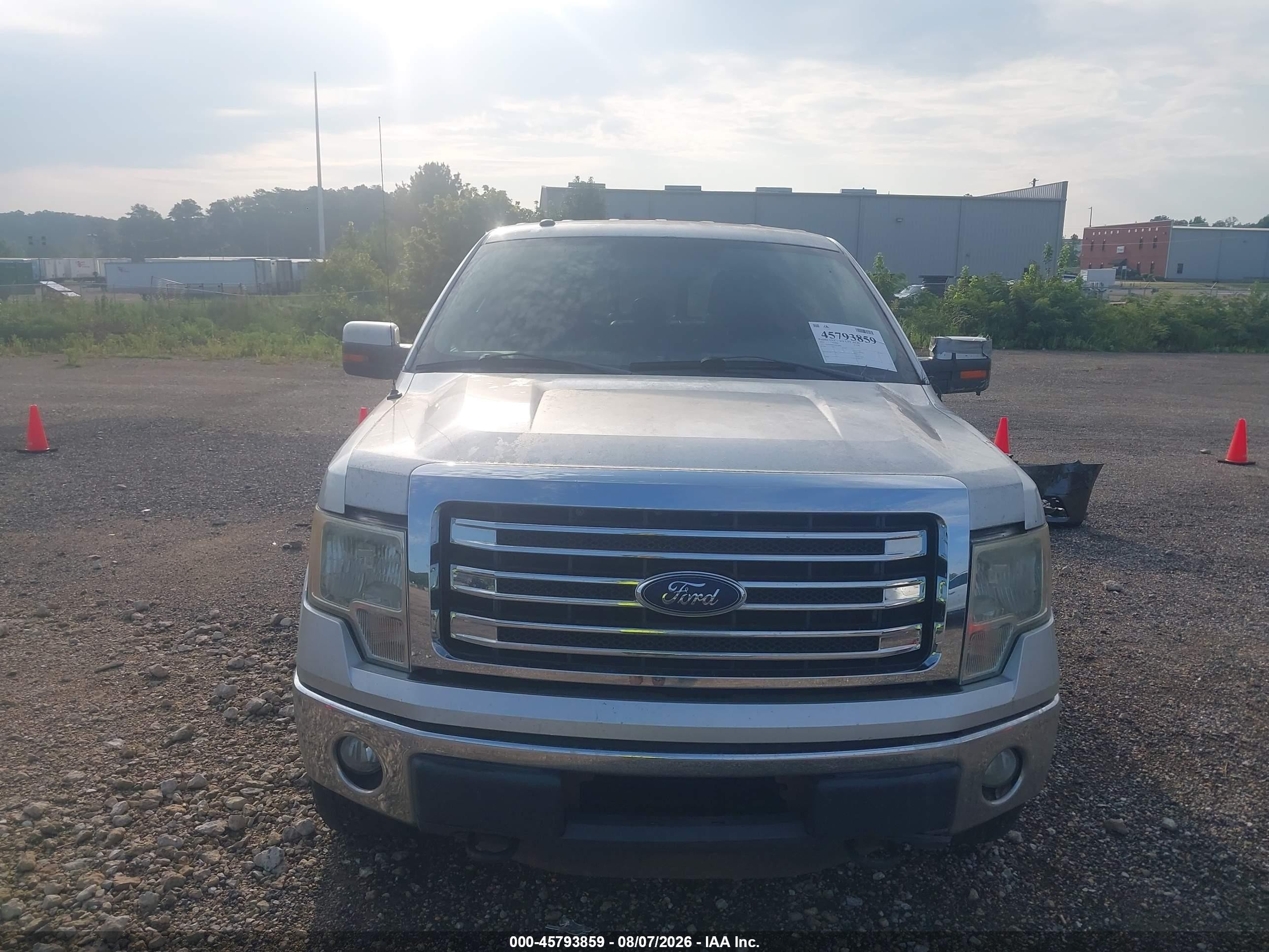 2013 Ford F-150 Lariat Silver vin: 1FTFW1ET1DFB18918