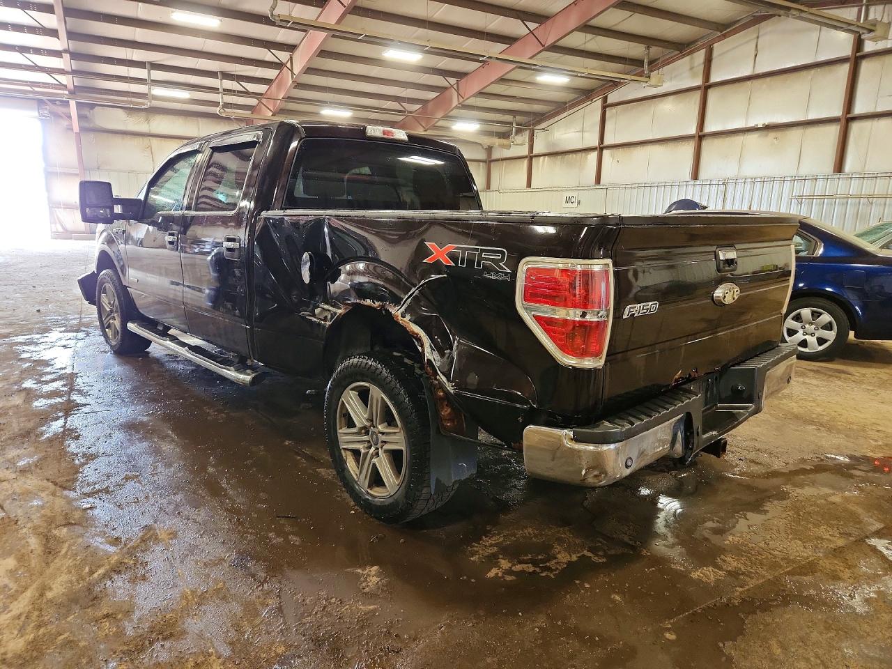 2013 Ford F150 Supercrew Black vin: 1FTFW1ET1DFB47514