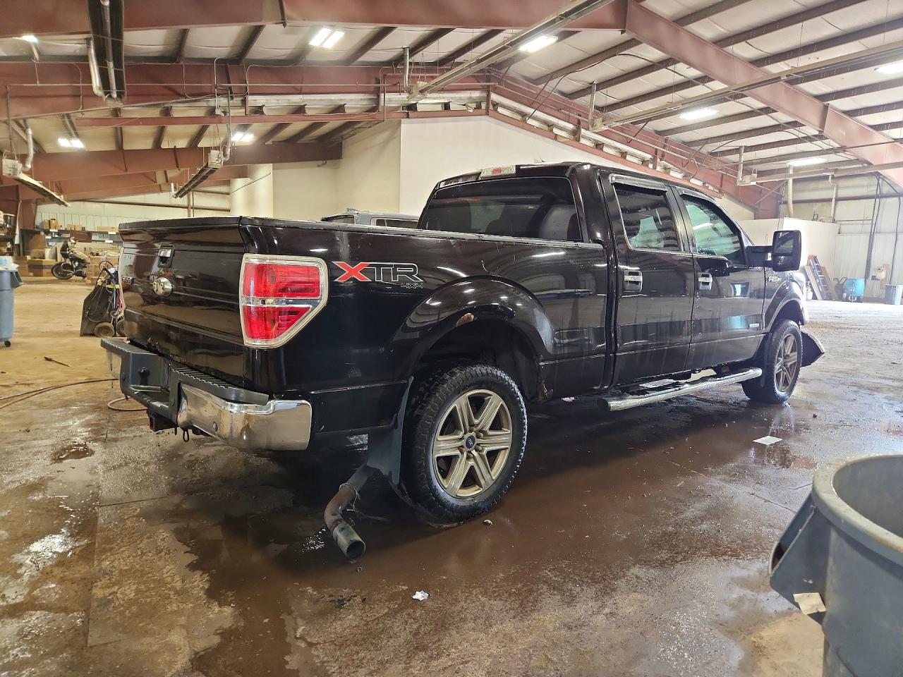 2013 Ford F150 Supercrew Black vin: 1FTFW1ET1DFB47514