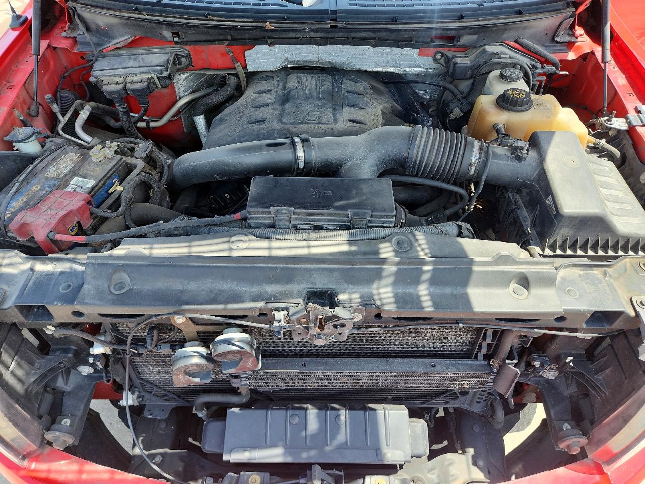 2013 Ford F150 Supercrew Red vin: 1FTFW1ET1DFB69903