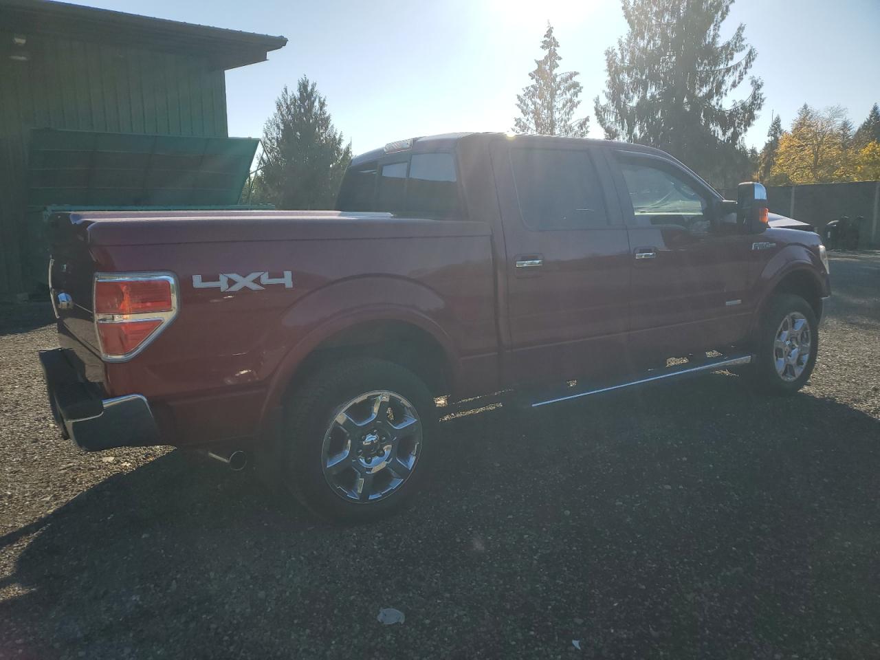 2013 Ford F150 Supercrew Red vin: 1FTFW1ET1DFB71196