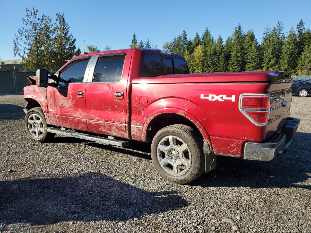 2013 Ford F150 Supercrew Red vin: 1FTFW1ET1DFB71196