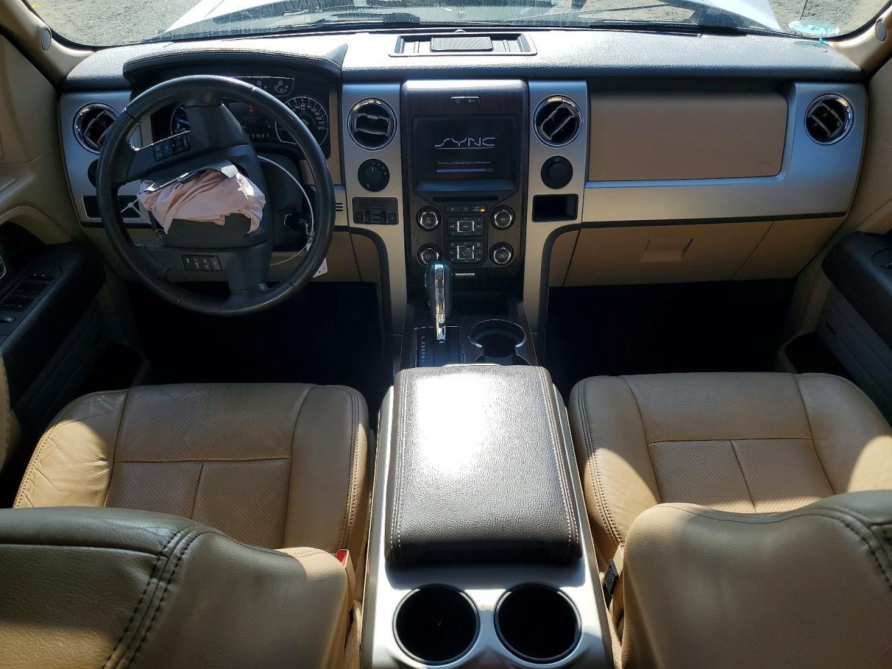 2013 Ford F150 Supercrew White vin: 1FTFW1ET1DFB83610