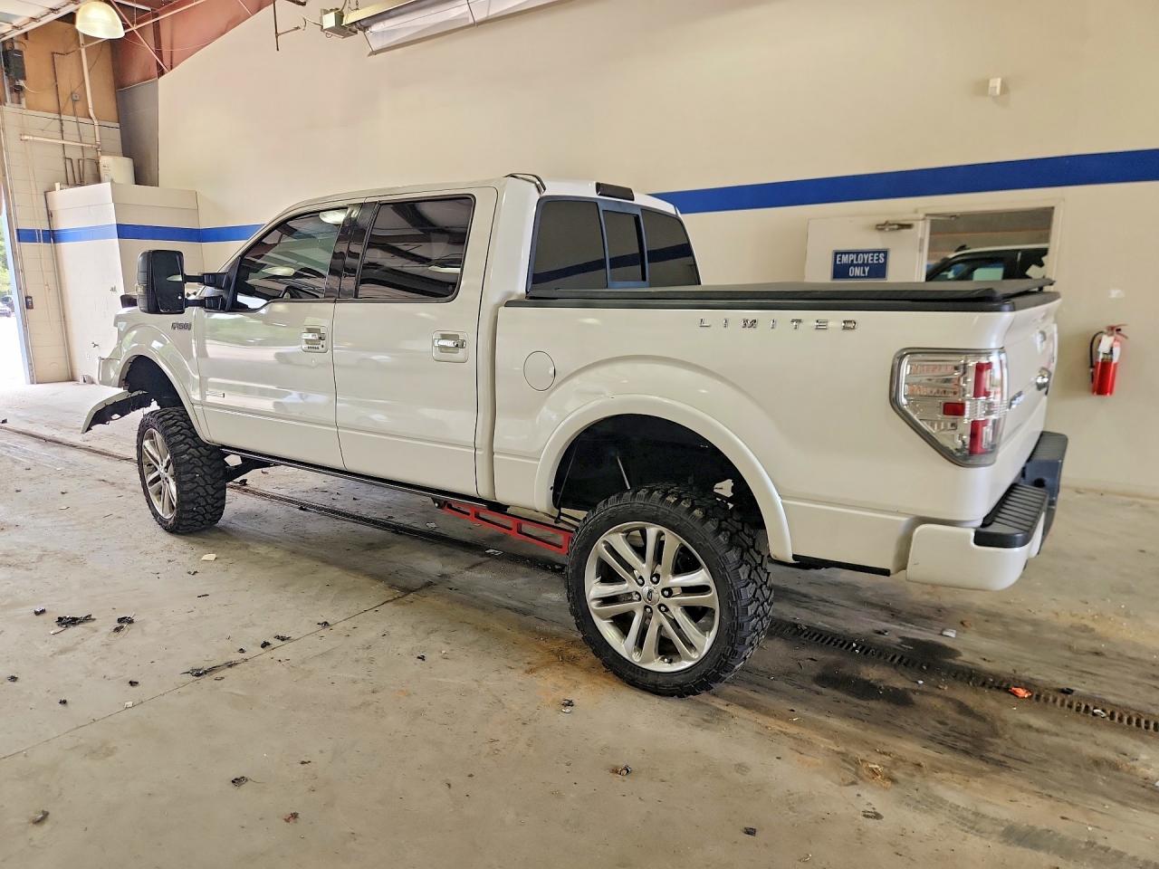 2013 Ford F150 Supercrew White vin: 1FTFW1ET1DFC37651