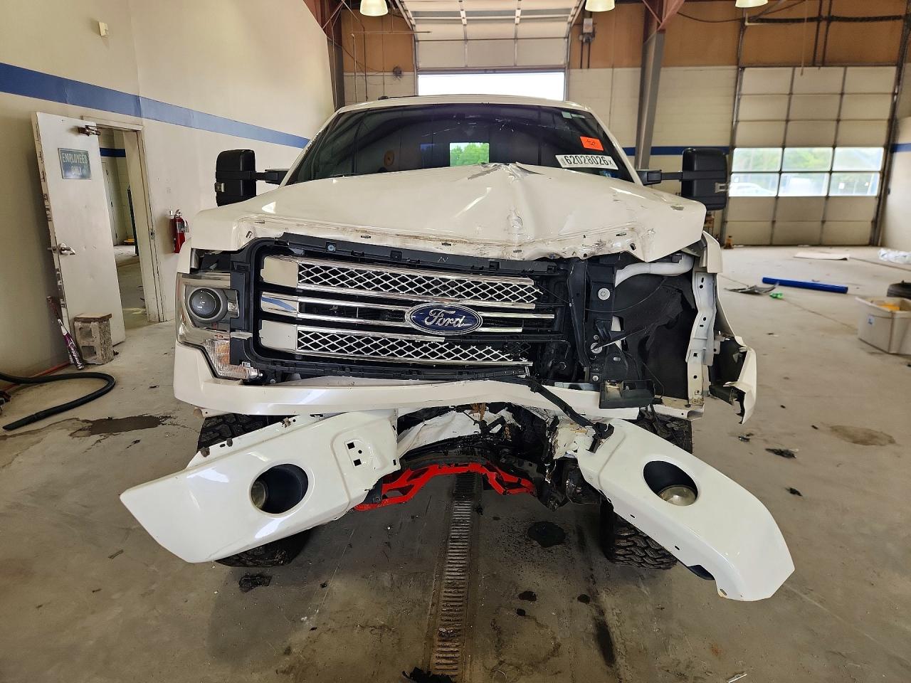2013 Ford F150 Supercrew White vin: 1FTFW1ET1DFC37651