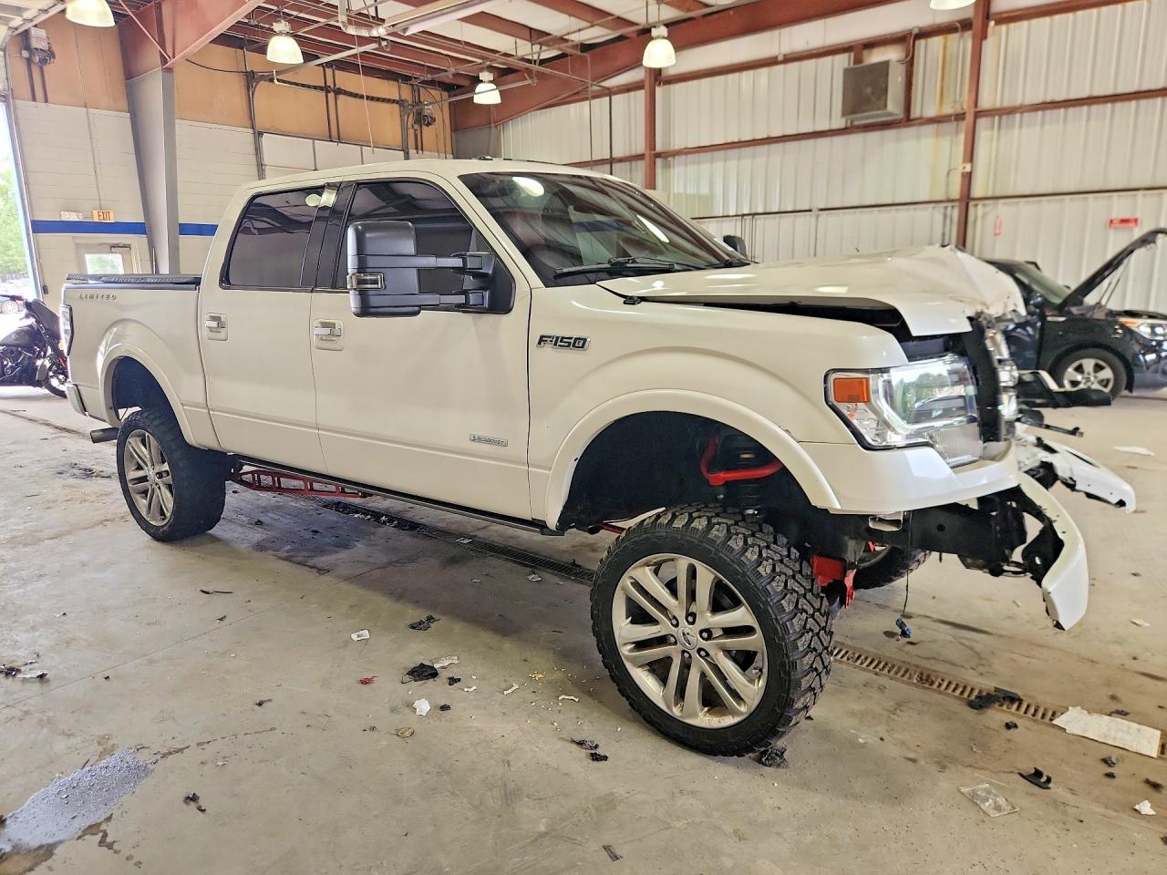 2013 Ford F150 Supercrew White vin: 1FTFW1ET1DFC37651