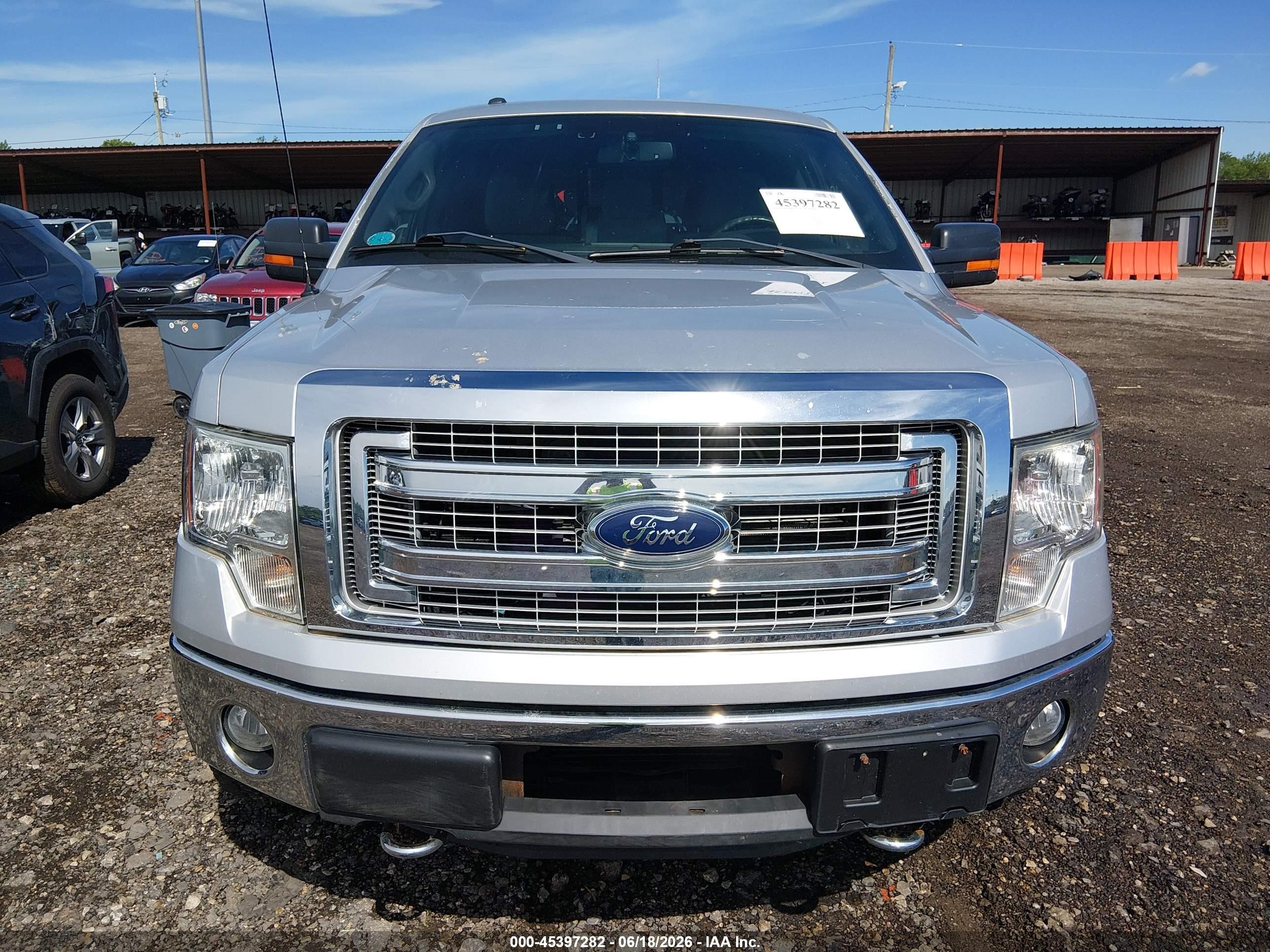 2013 Ford F-150 Xlt Silver vin: 1FTFW1ET1DFC40744