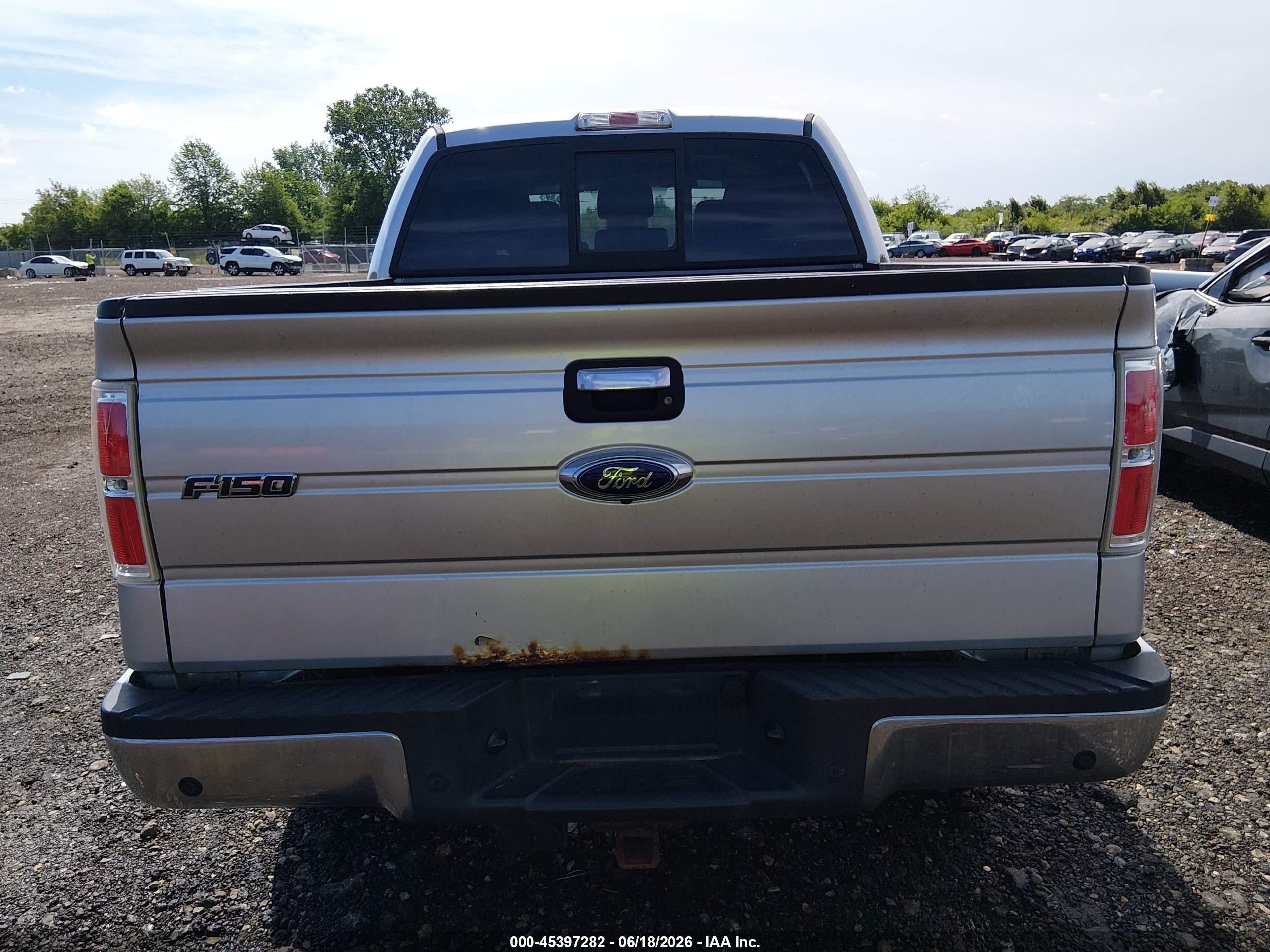 2013 Ford F-150 Xlt Silver vin: 1FTFW1ET1DFC40744