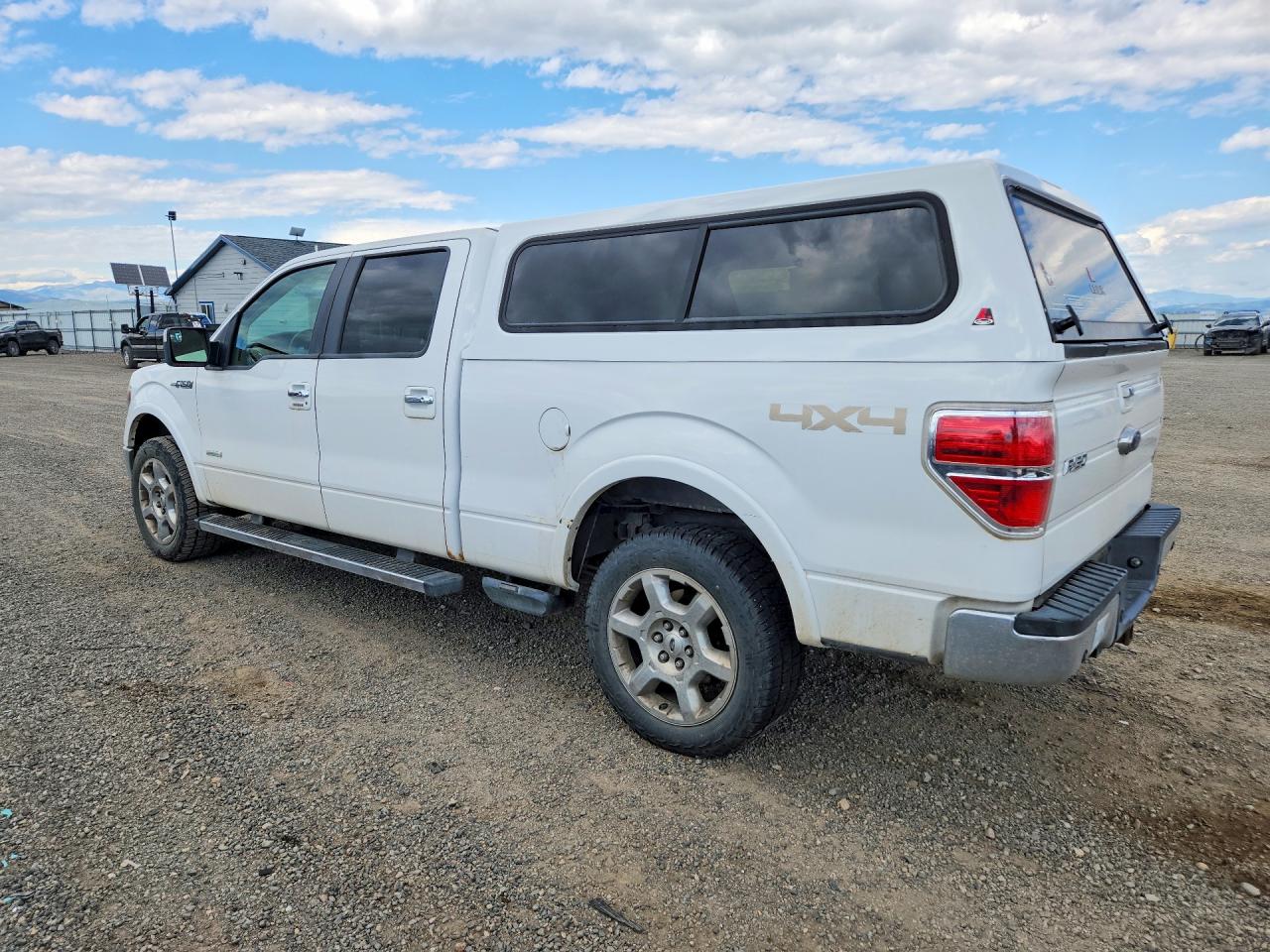 2013 Ford F150 Supercrew White vin: 1FTFW1ET1DFC91371