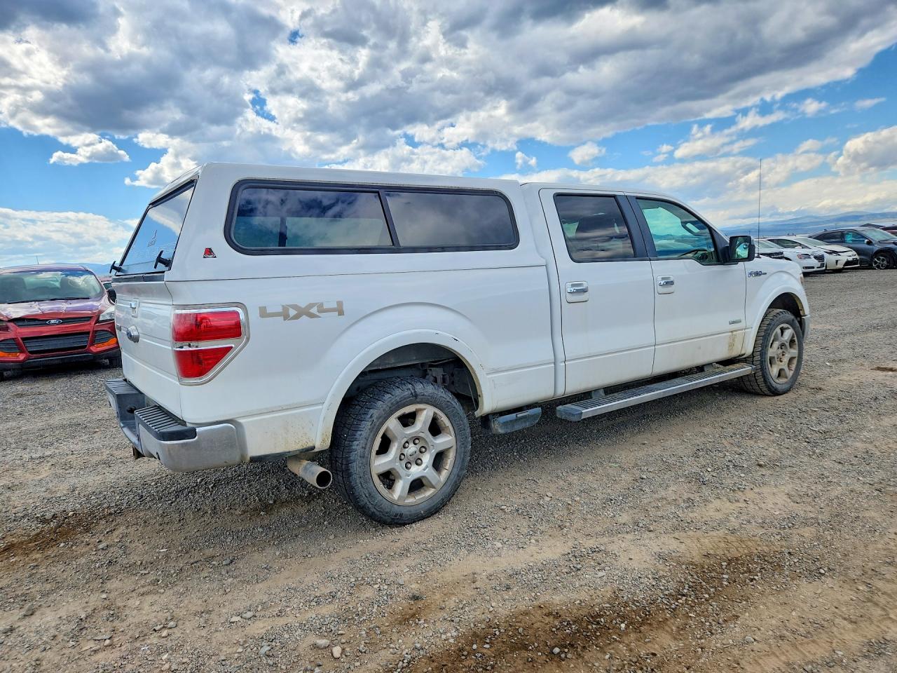 2013 Ford F150 Supercrew White vin: 1FTFW1ET1DFC91371