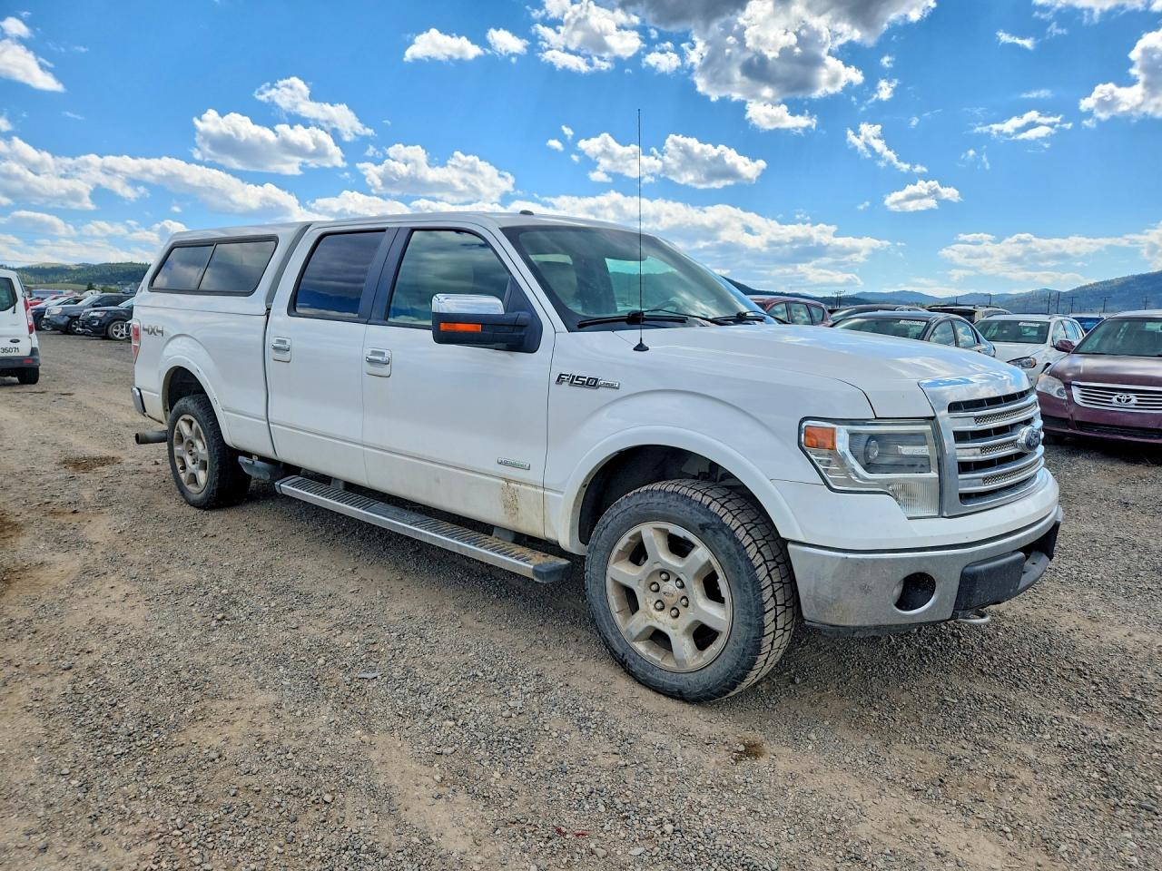 2013 Ford F150 Supercrew White vin: 1FTFW1ET1DFC91371