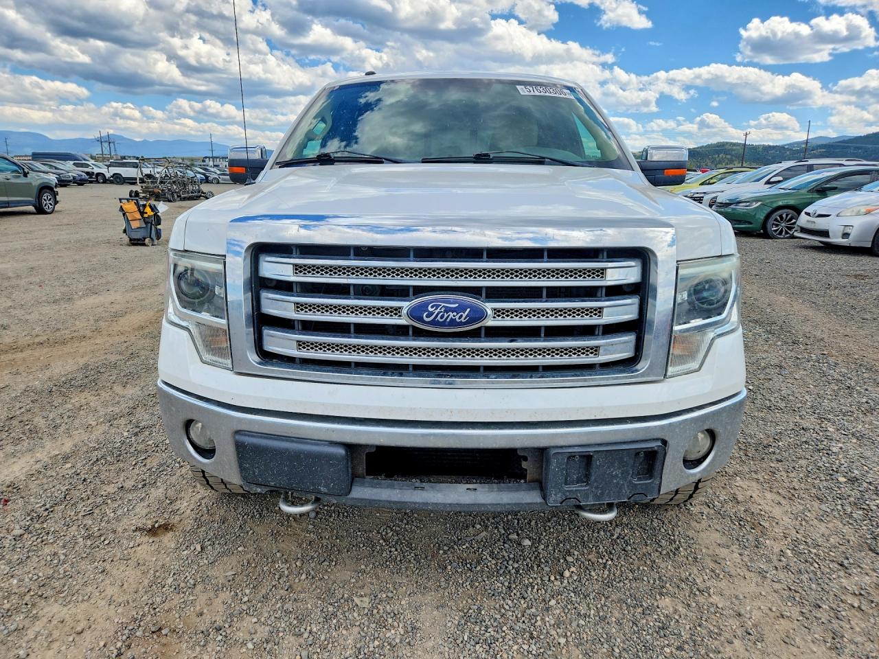 2013 Ford F150 Supercrew White vin: 1FTFW1ET1DFC91371