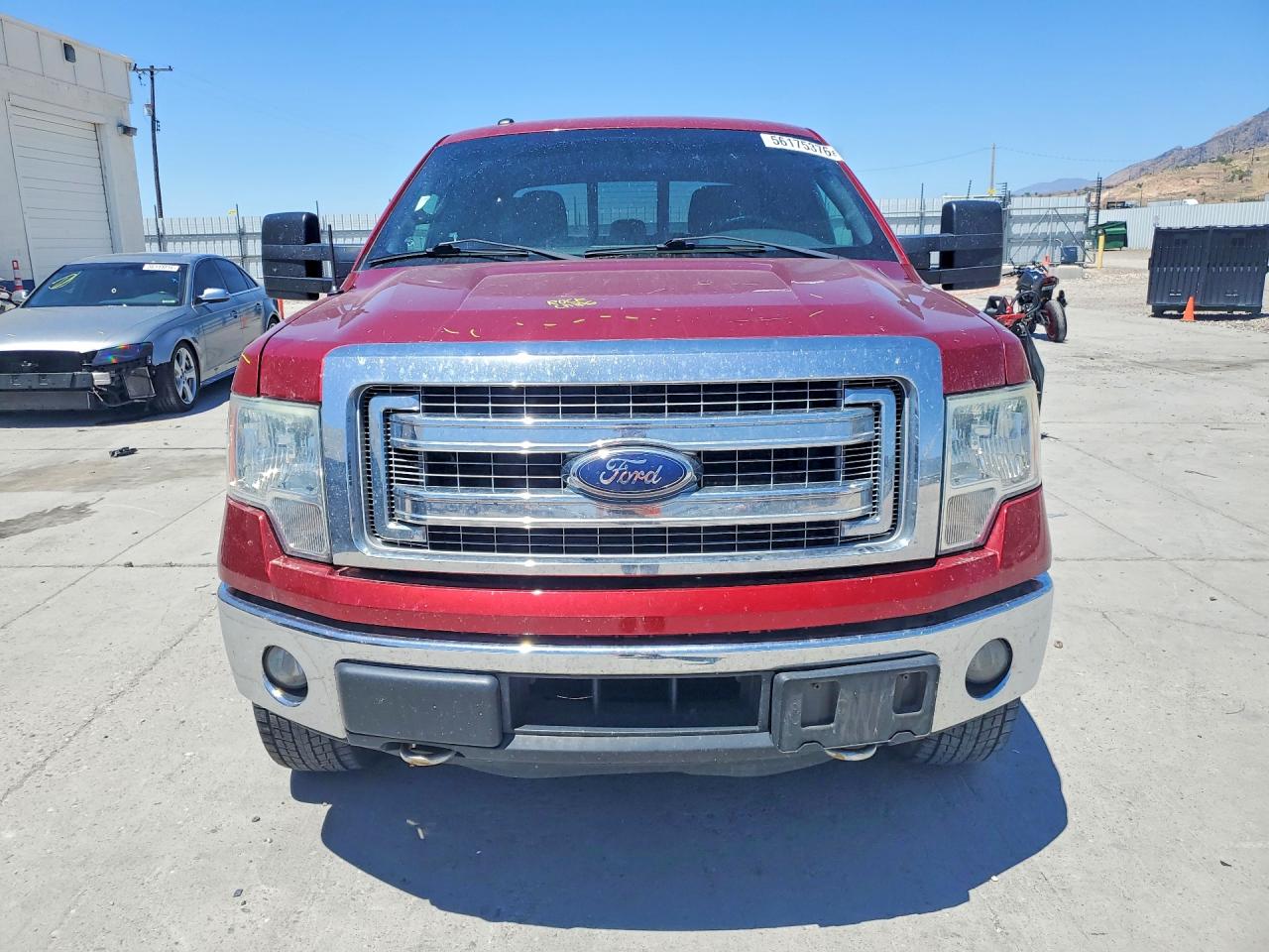 2013 Ford F150 Supercrew Red vin: 1FTFW1ET1DFC95095