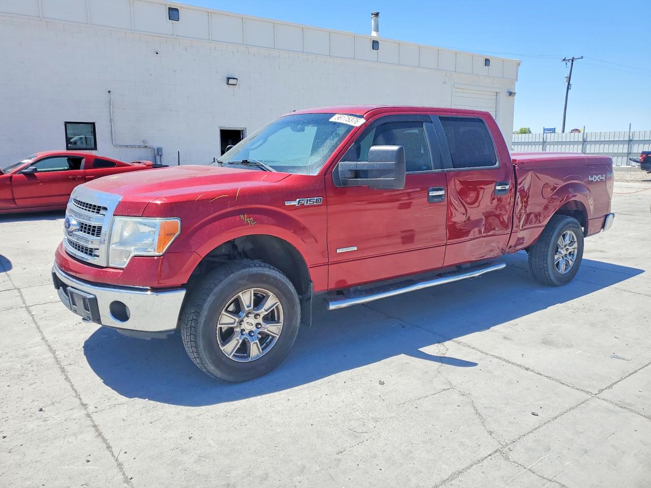 2013 Ford F150 Supercrew Red vin: 1FTFW1ET1DFC95095