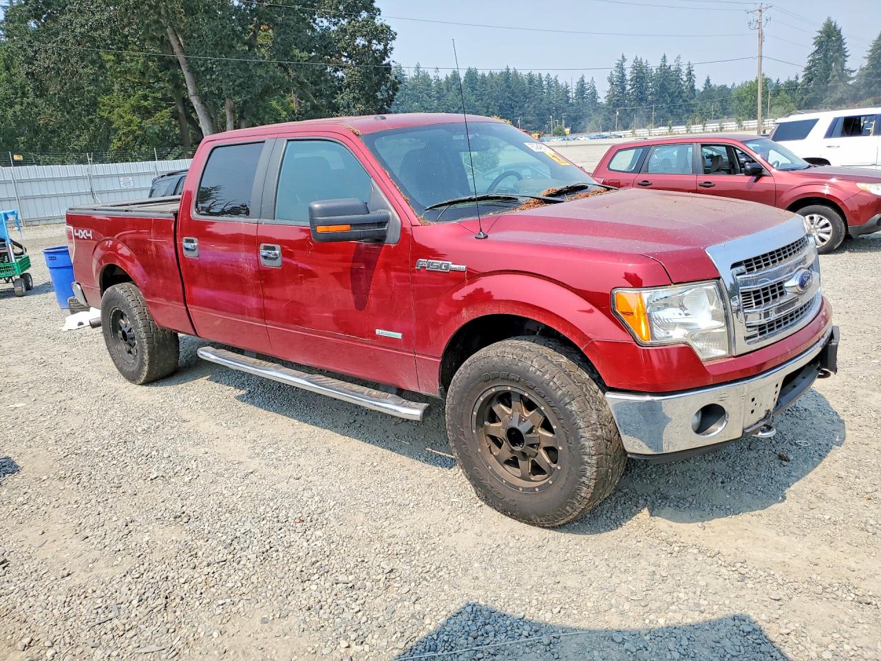 2013 Ford F150 Supercrew Red vin: 1FTFW1ET1DFC95730