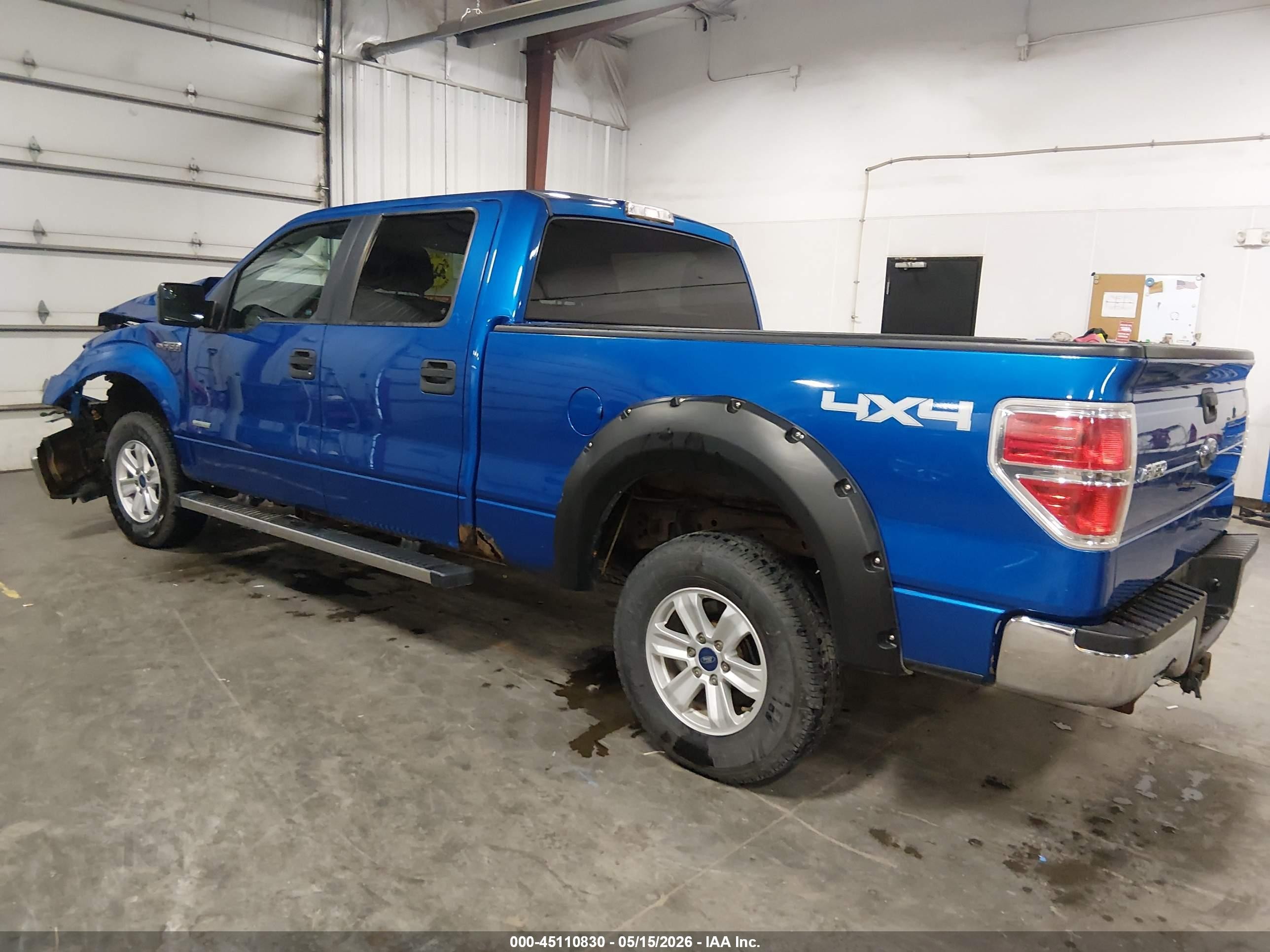 2013 Ford F-150 Xlt Blue vin: 1FTFW1ET1DFC96893