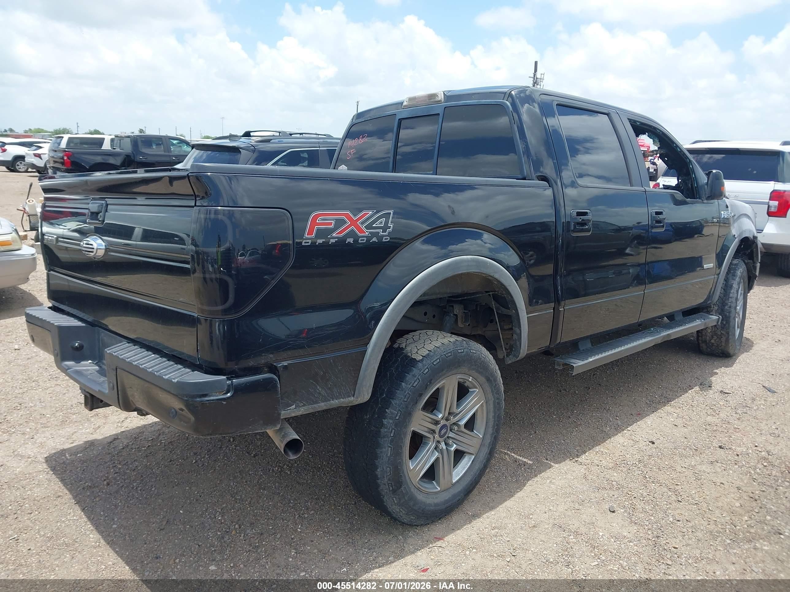 2013 Ford F-150 Fx4/king Ranch/lariat/limited/platinum/xl/xlt Black vin: 1FTFW1ET1DFD10484