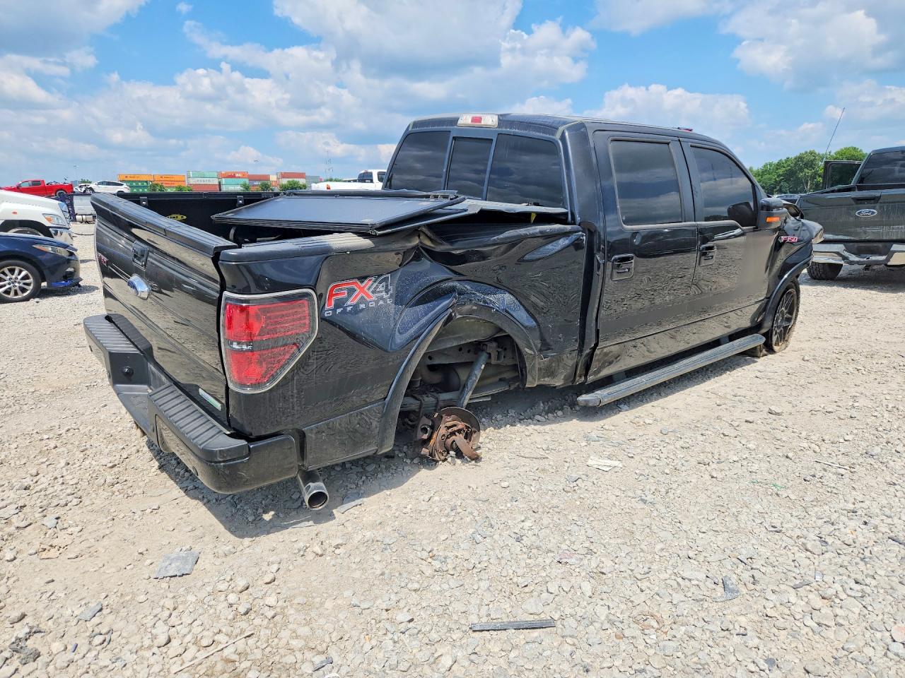 2013 Ford F-150 Supercrew Black vin: 1FTFW1ET1DFD10906