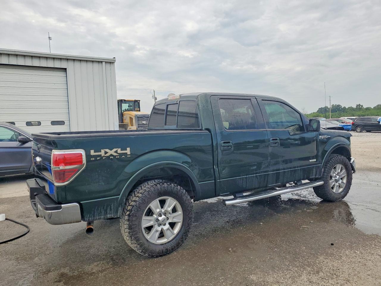 2013 Ford F150 Supercrew Green vin: 1FTFW1ET1DFD15877
