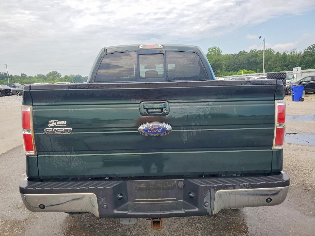 2013 Ford F150 Supercrew Green vin: 1FTFW1ET1DFD15877