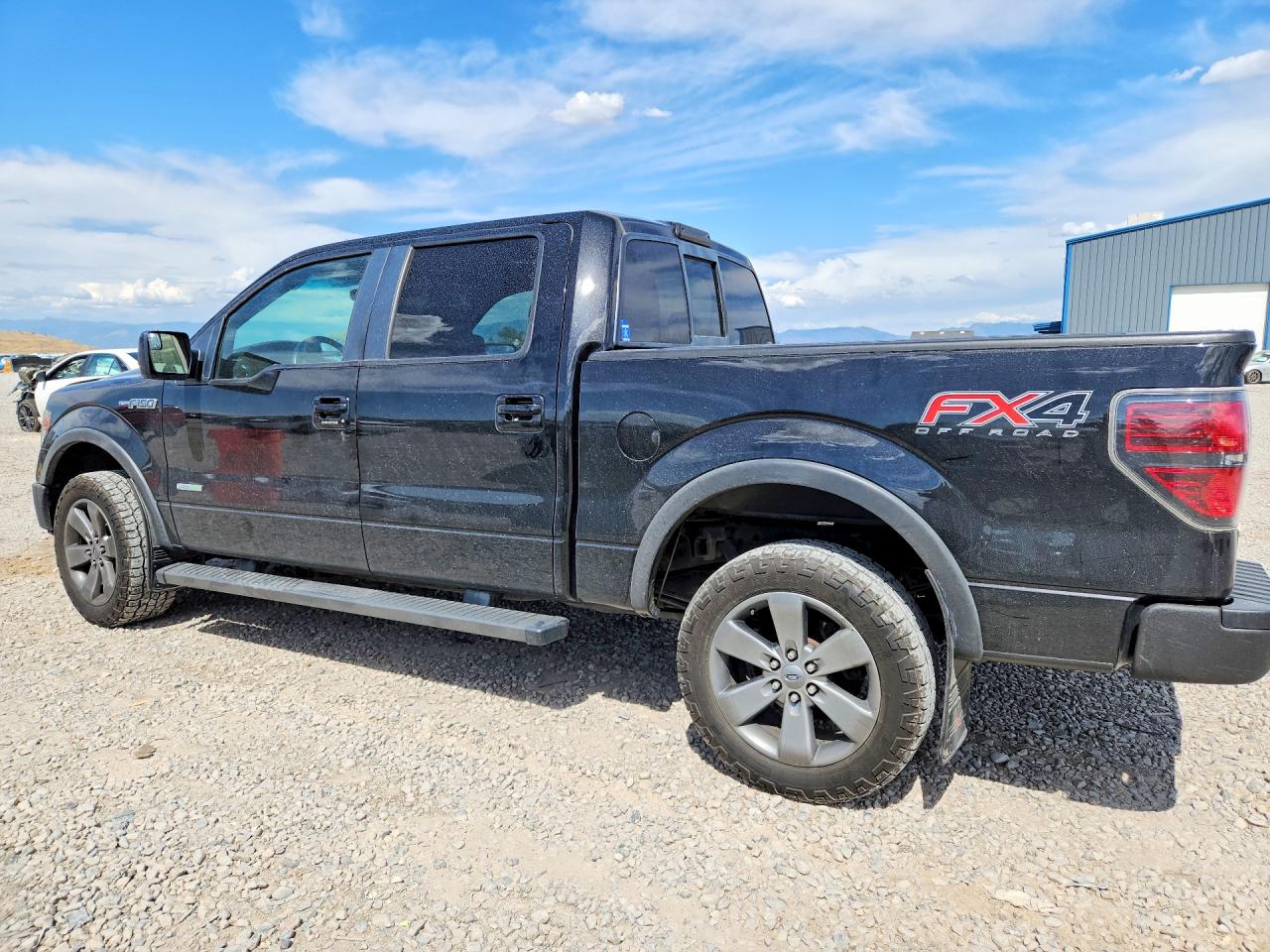 2013 Ford F150 Supercrew Black vin: 1FTFW1ET1DFD20044