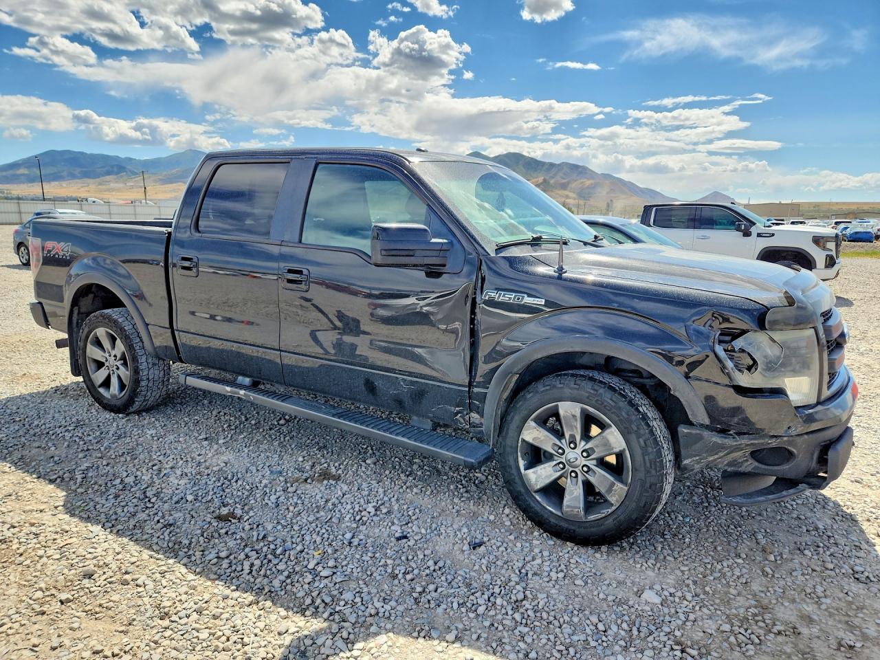 2013 Ford F150 Supercrew Black vin: 1FTFW1ET1DFD20044