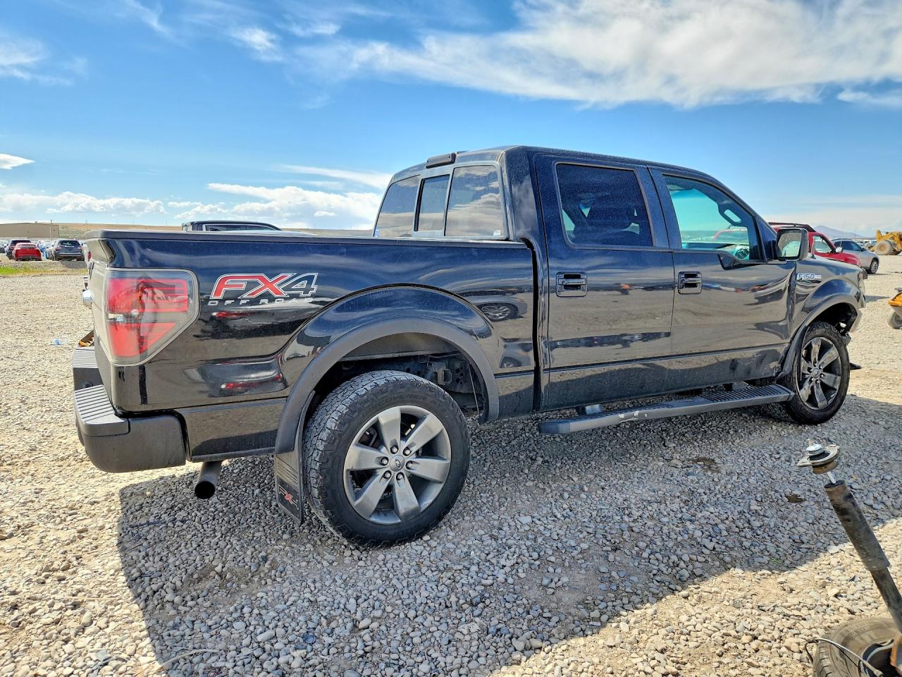 2013 Ford F150 Supercrew Black vin: 1FTFW1ET1DFD20044