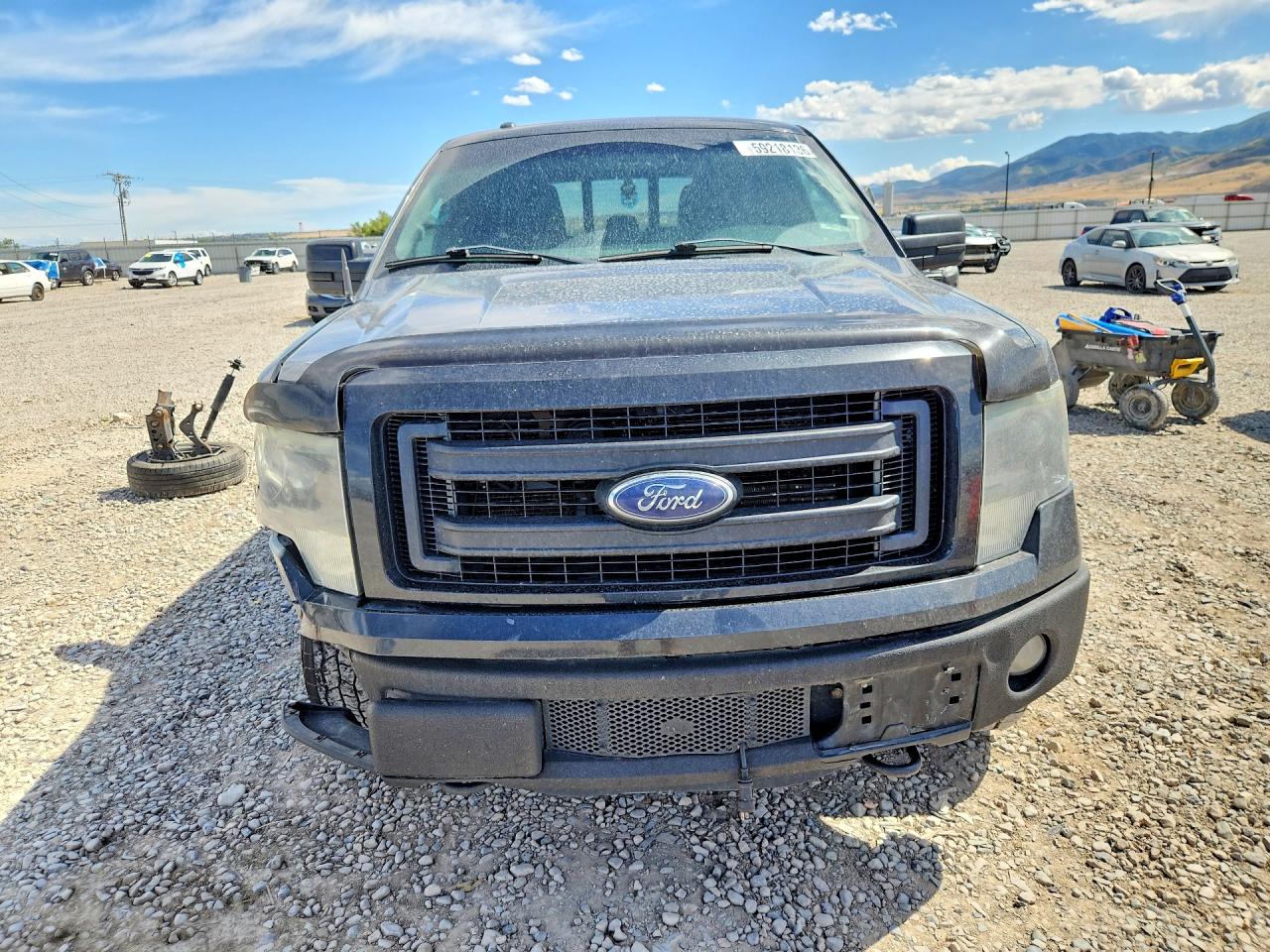 2013 Ford F150 Supercrew Black vin: 1FTFW1ET1DFD20044