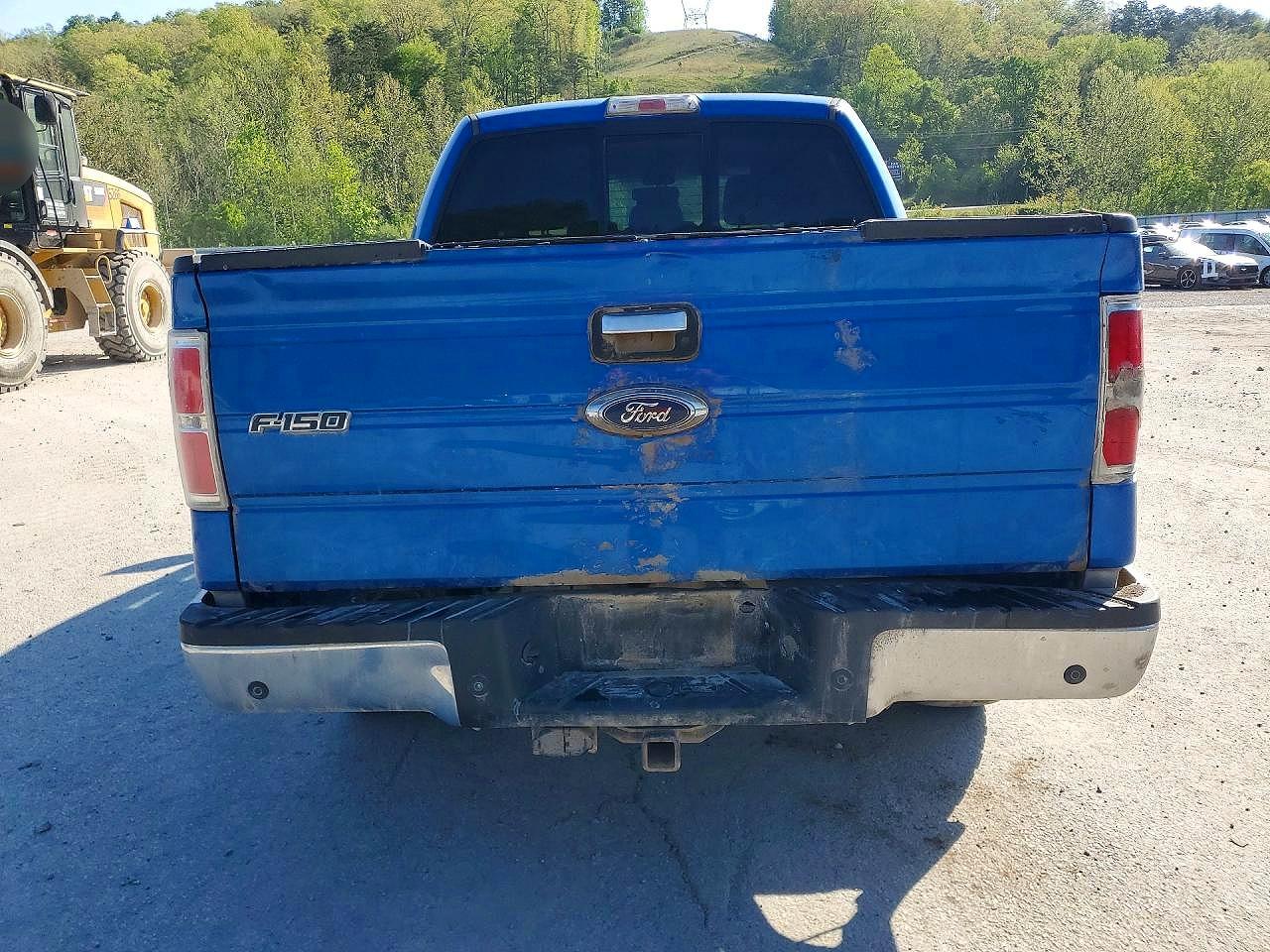 2013 Ford F150 Supercrew Blue vin: 1FTFW1ET1DFD46952