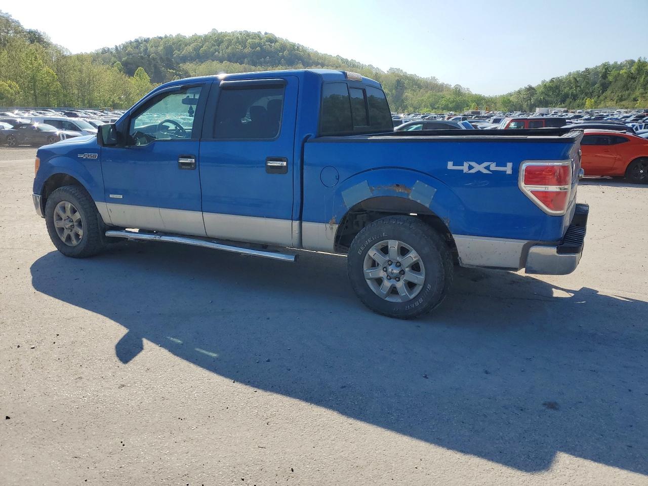 2013 Ford F150 Supercrew Blue vin: 1FTFW1ET1DFD46952