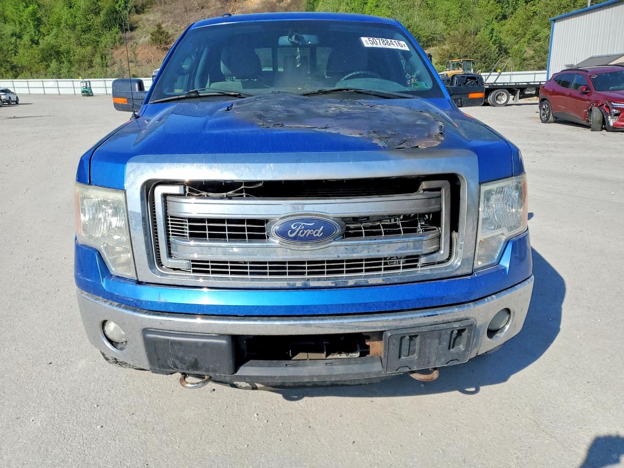 2013 Ford F150 Supercrew Blue vin: 1FTFW1ET1DFD46952
