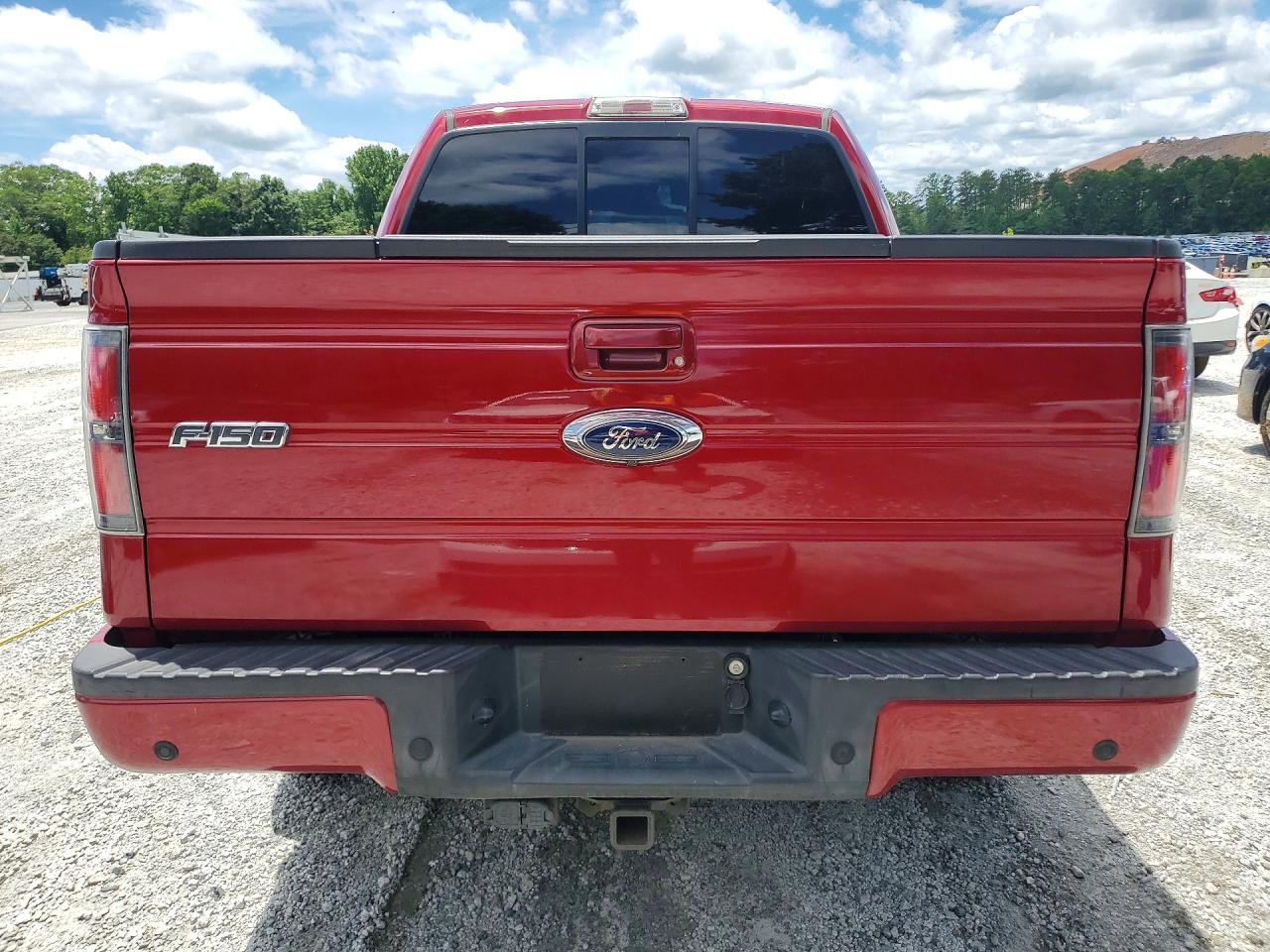 2013 Ford F150 Supercrew Burgundy vin: 1FTFW1ET1DFD75111