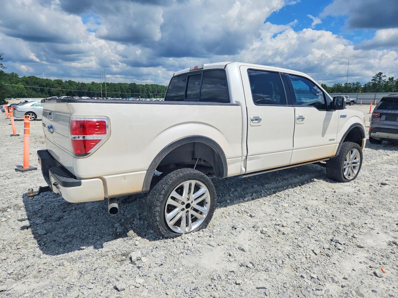 2013 Ford F150 Supercrew White vin: 1FTFW1ET1DFD76713