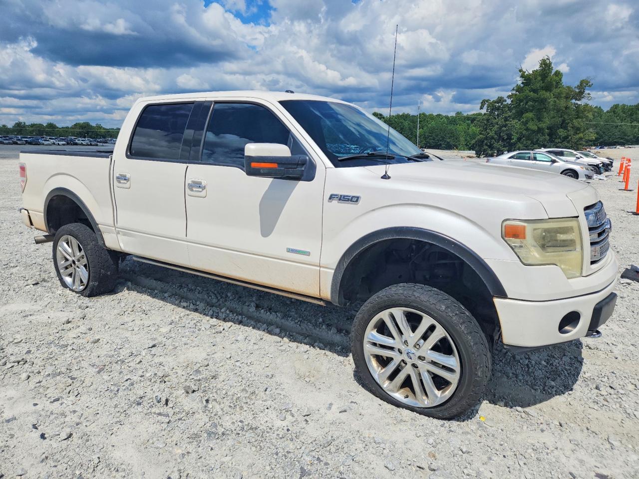 2013 Ford F150 Supercrew White vin: 1FTFW1ET1DFD76713