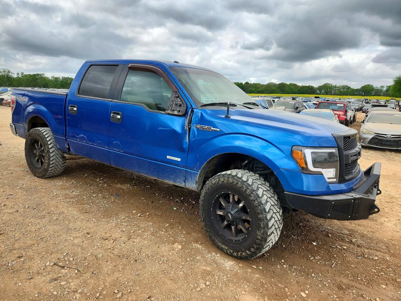 2013 Ford F150 Supercrew Blue vin: 1FTFW1ET1DFD79367