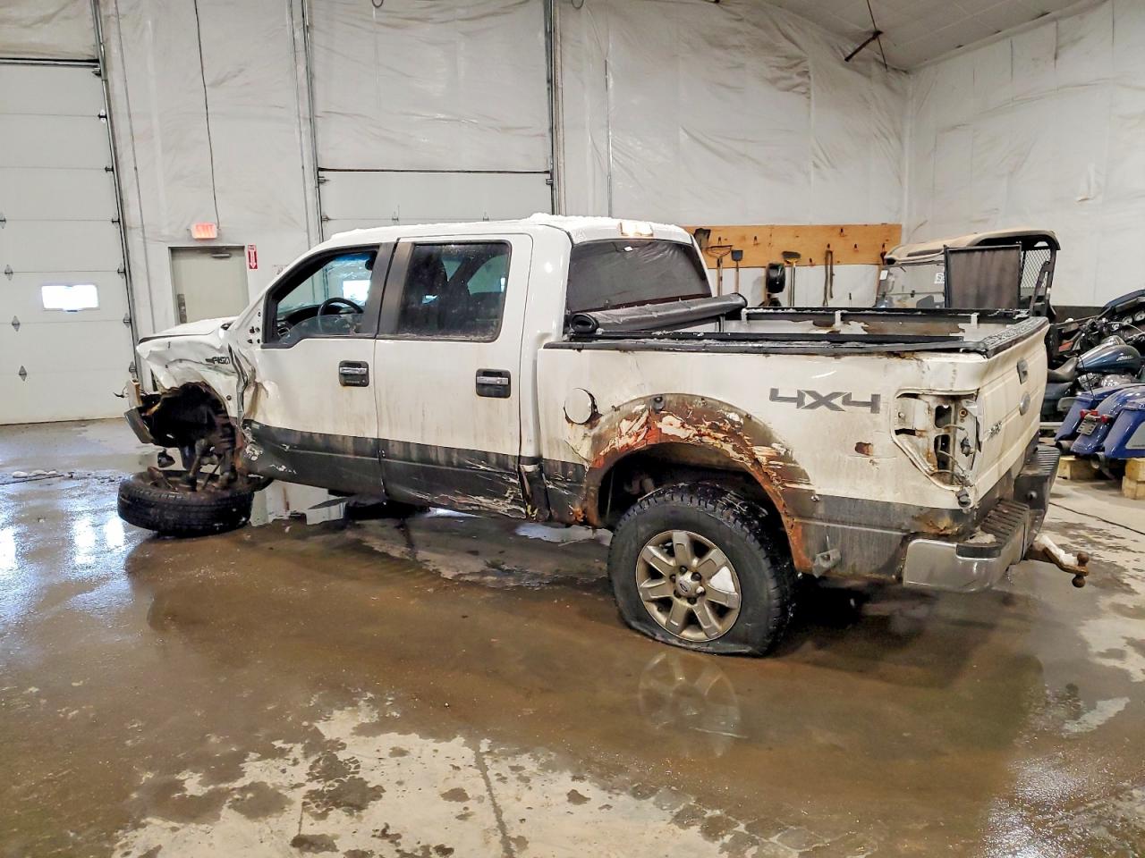 2013 Ford F150 Supercrew White vin: 1FTFW1ET1DFD87579