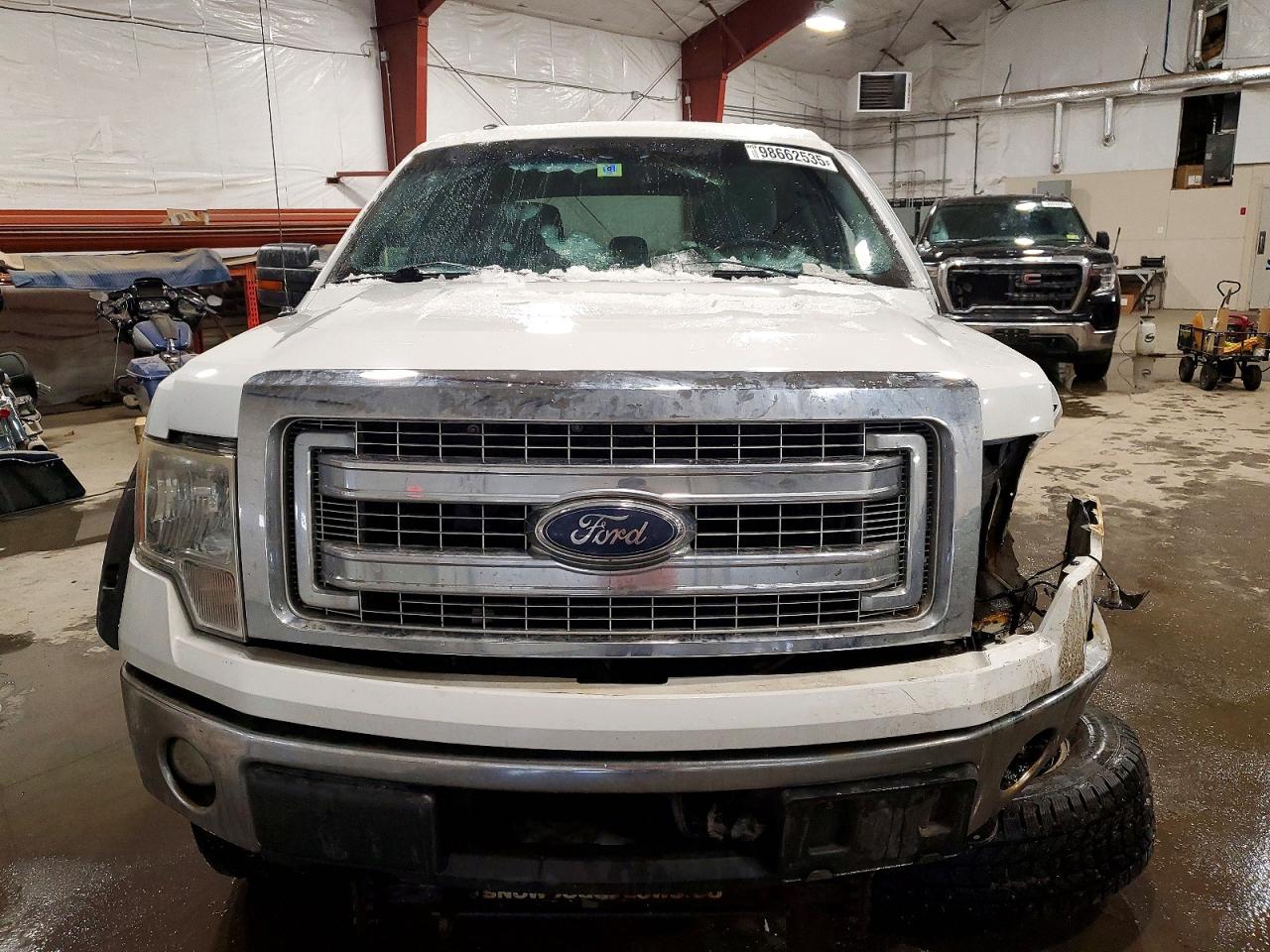 2013 Ford F150 Supercrew White vin: 1FTFW1ET1DFD87579