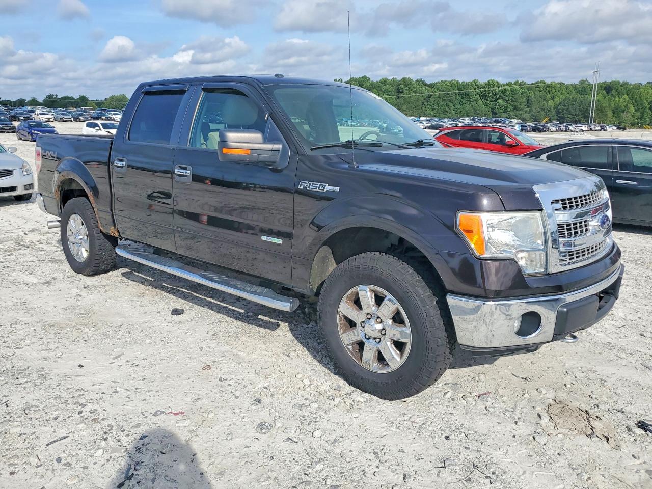 2013 Ford F150 Supercrew Purple vin: 1FTFW1ET1DKD47784