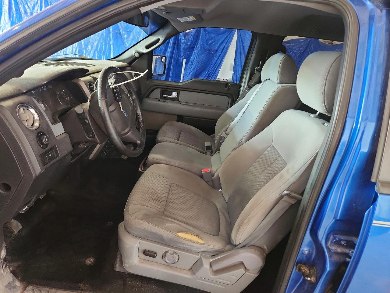 2013 Ford F150 Supercrew Blue vin: 1FTFW1ET1DKD78632