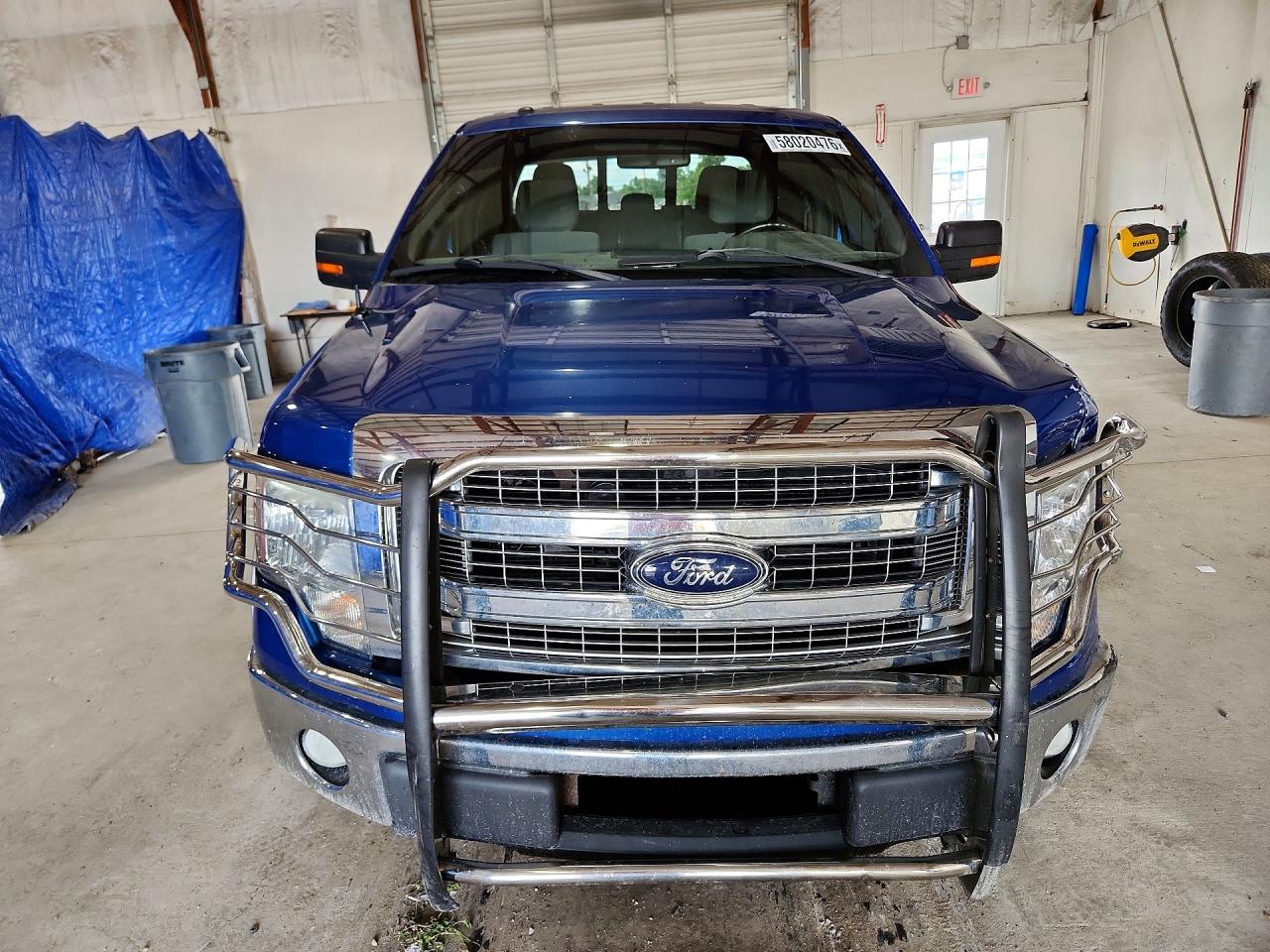 2013 Ford F150 Supercrew Blue vin: 1FTFW1ET1DKD78632