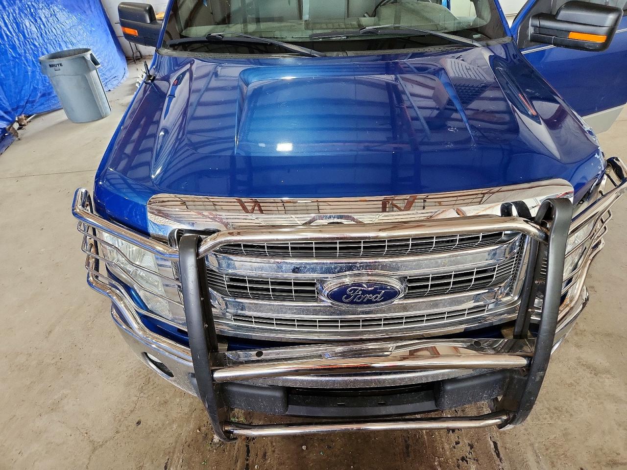 2013 Ford F150 Supercrew Blue vin: 1FTFW1ET1DKD78632