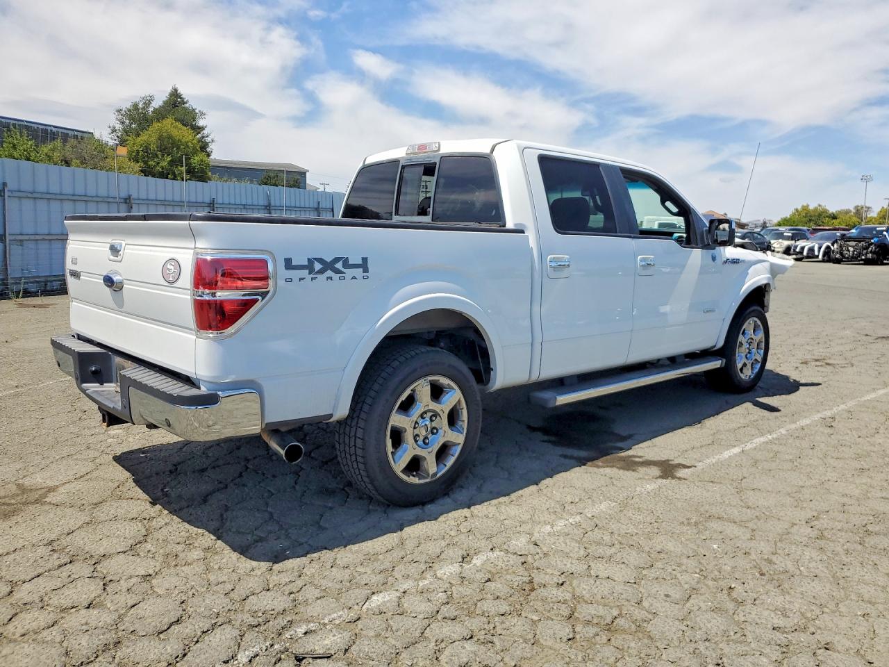 2013 Ford F150 Supercrew White vin: 1FTFW1ET1DKE40434