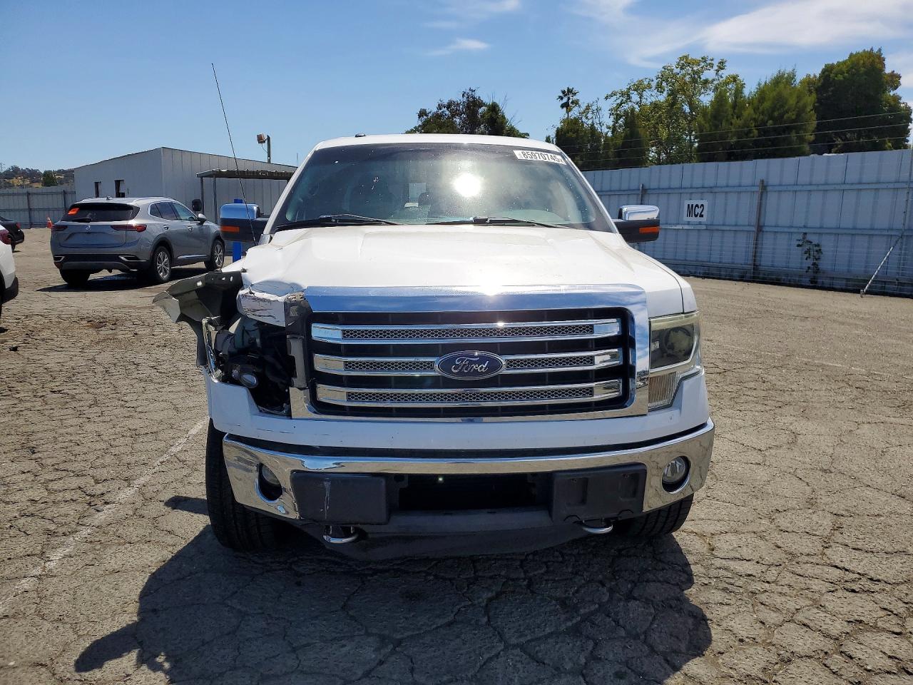 2013 Ford F150 Supercrew White vin: 1FTFW1ET1DKE40434