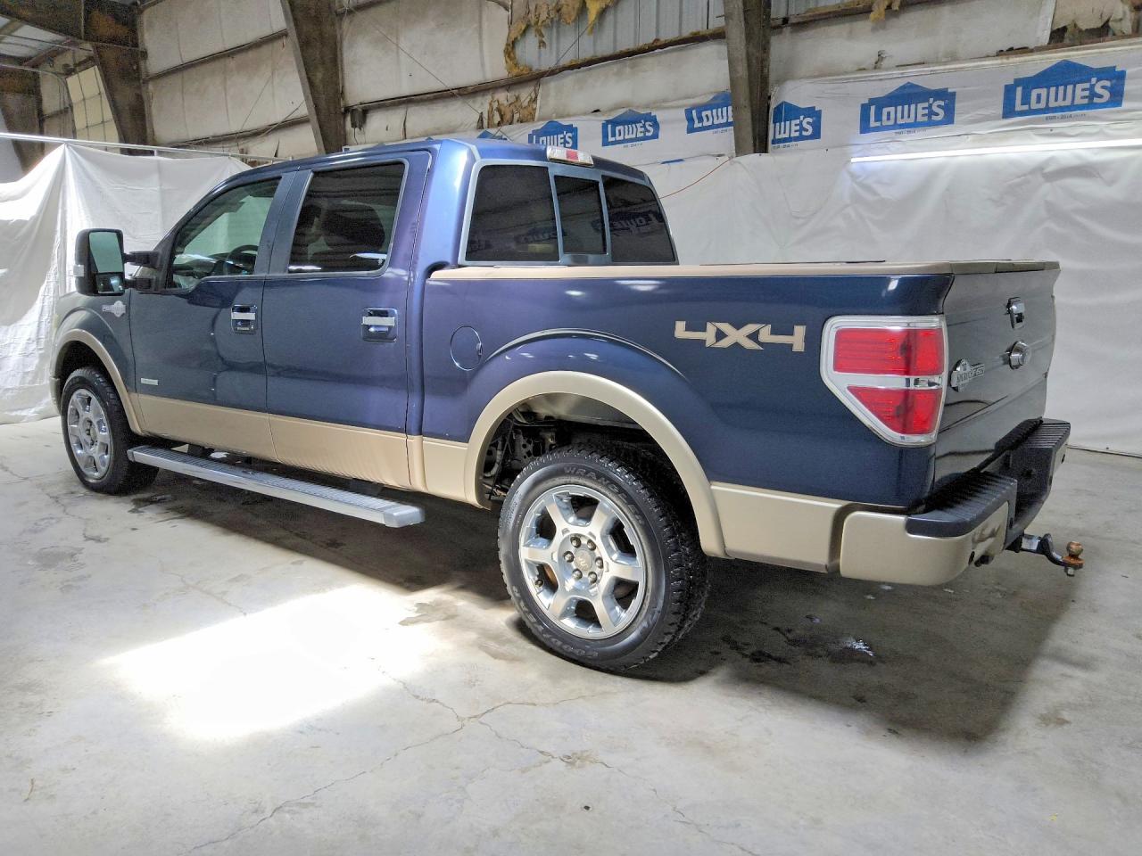 2013 Ford F150 Supercrew Blue vin: 1FTFW1ET1DKE42815