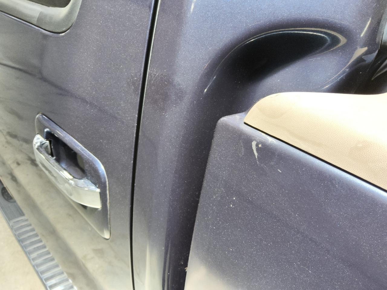 2013 Ford F150 Supercrew Blue vin: 1FTFW1ET1DKE42815 Damage: Left Bed Side, Heavy Scratch, 1/2 To 1 Inch