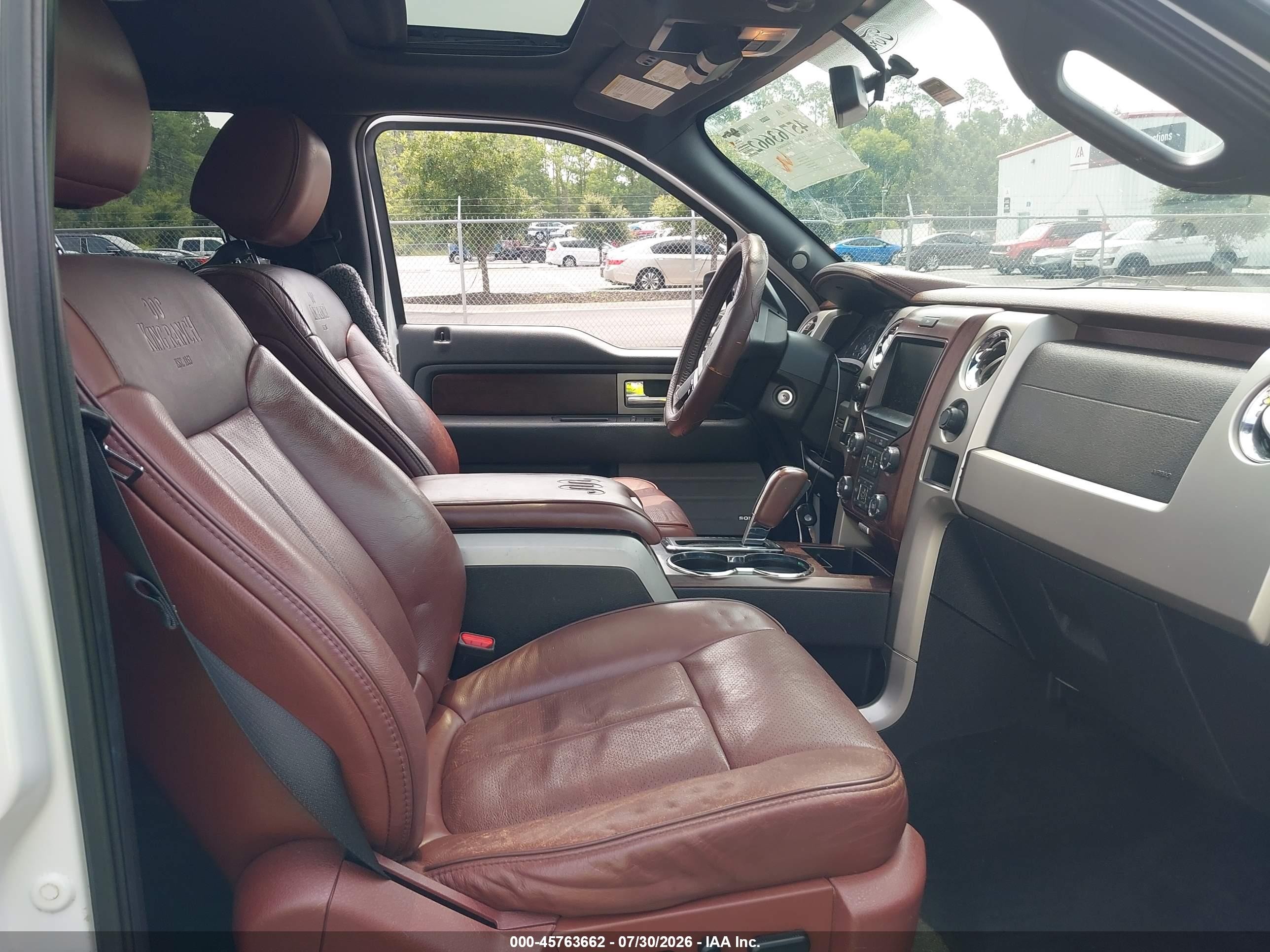 2013 Ford F-150 King Ranch Белый vin: 1FTFW1ET1DKE90637
