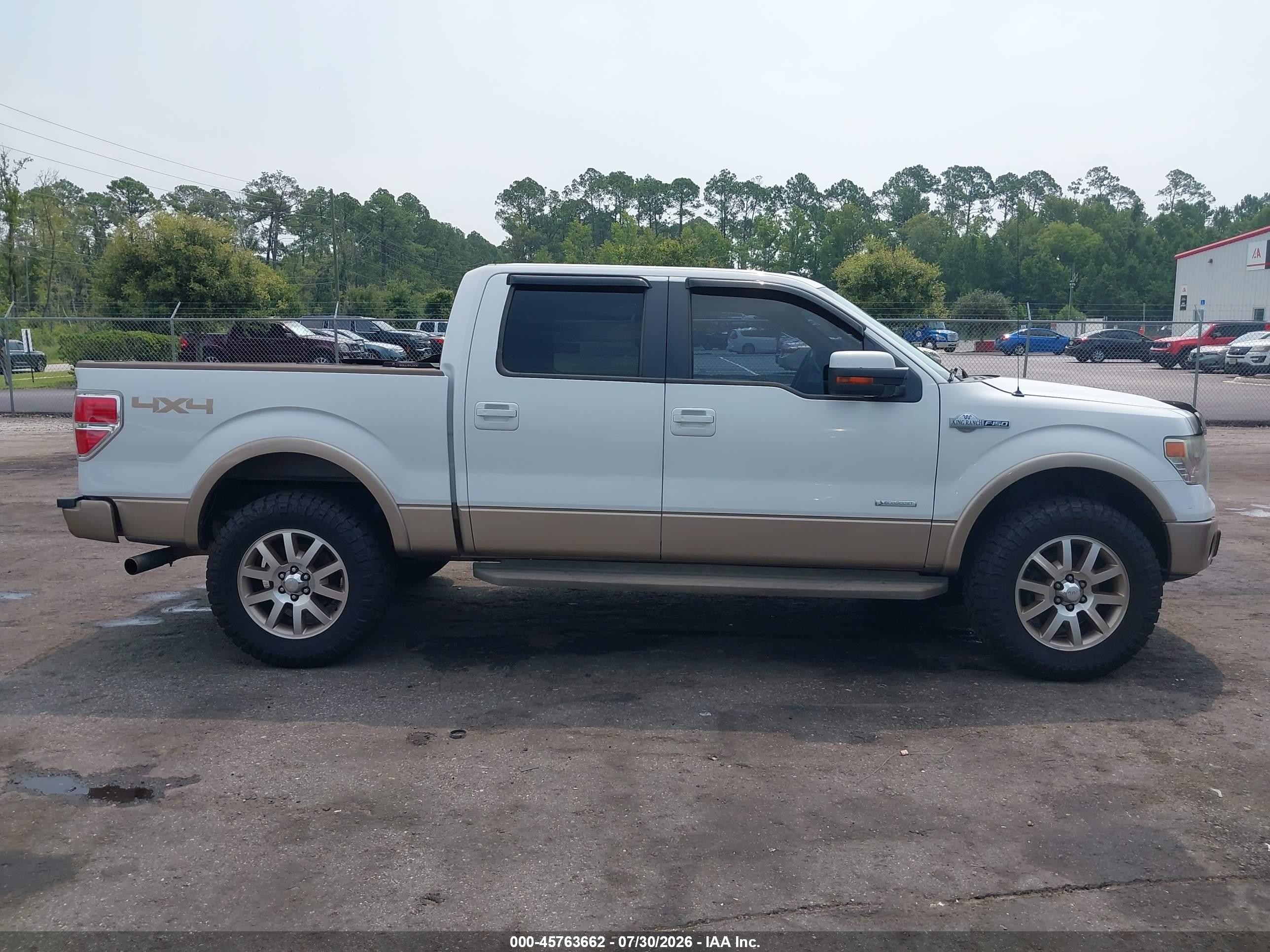 2013 Ford F-150 King Ranch Белый vin: 1FTFW1ET1DKE90637