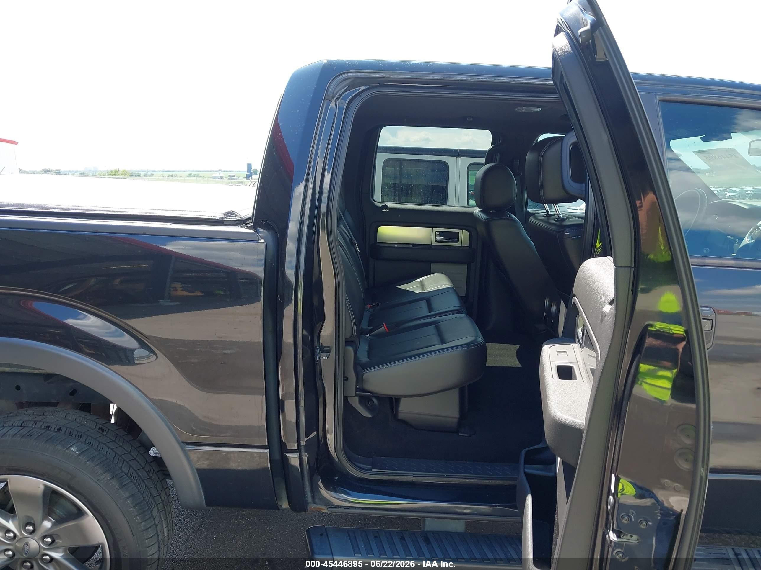 2013 Ford F-150 Fx4 Black vin: 1FTFW1ET1DKF10126